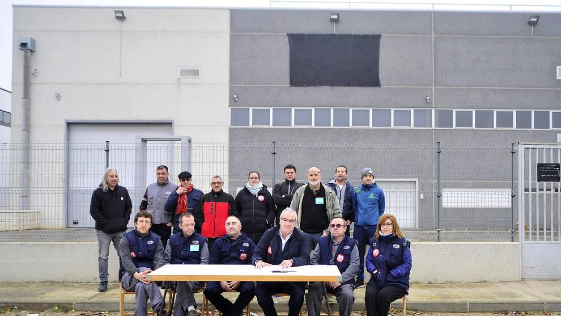 Empleados de Teim, en Marcilla, denuncian que no se cumple el convenio