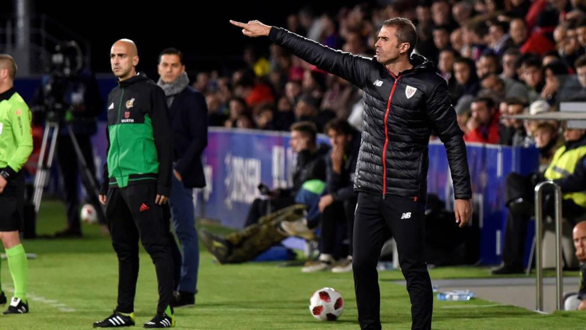 El Athletic golea al Huesca en el debut de Gaizka Garitano