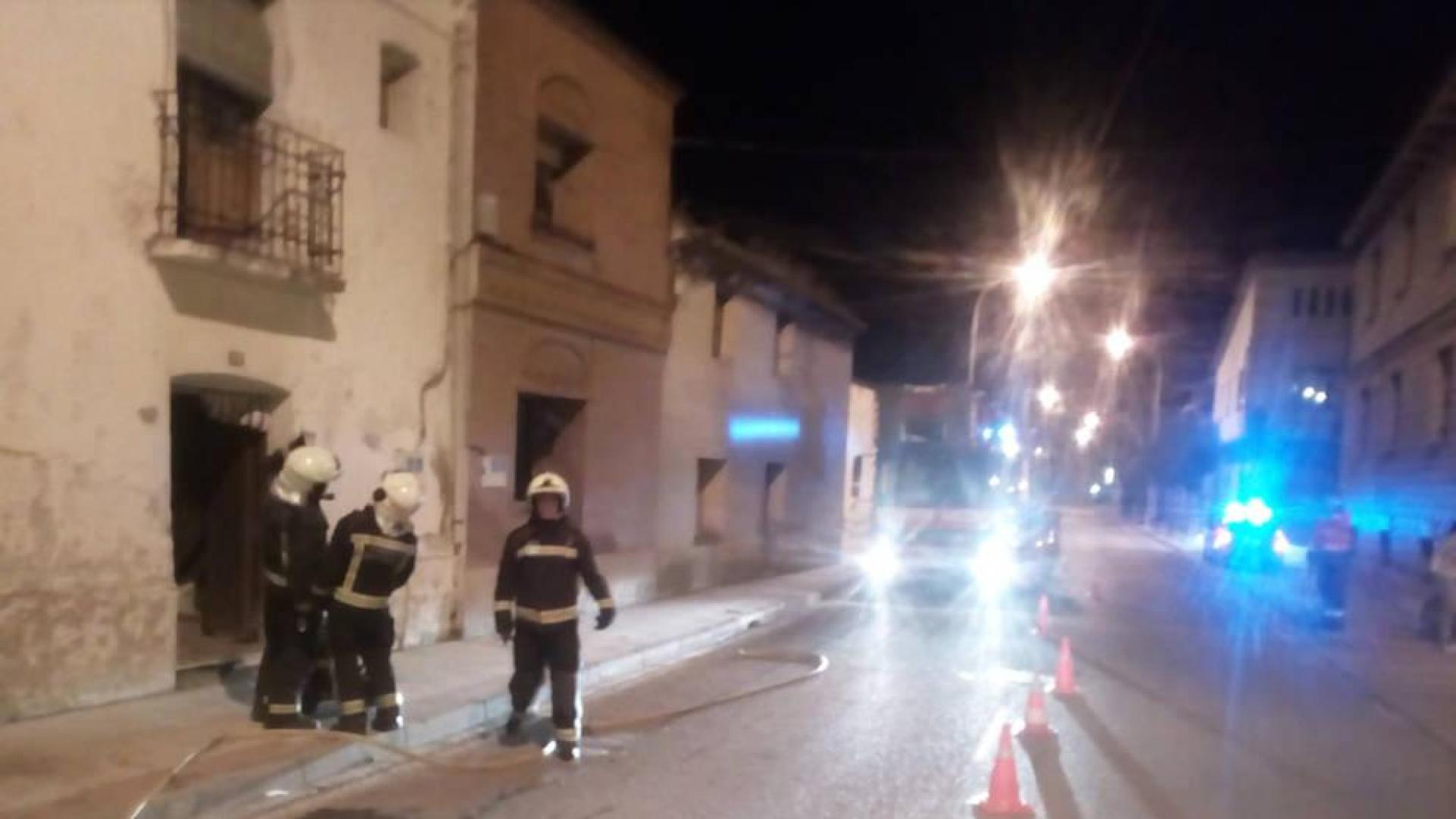 Extinguido un incendio sin heridos en una vivienda de Valtierra