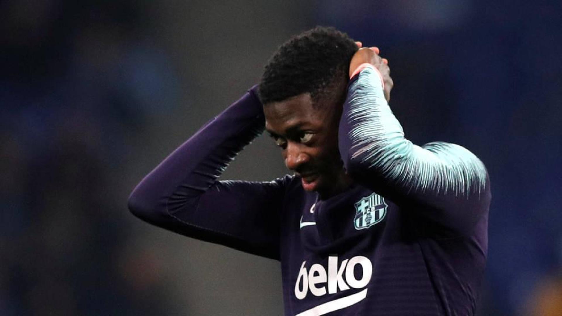 Dembélé llega casi dos horas tarde al entrenamiento del Barcelona
