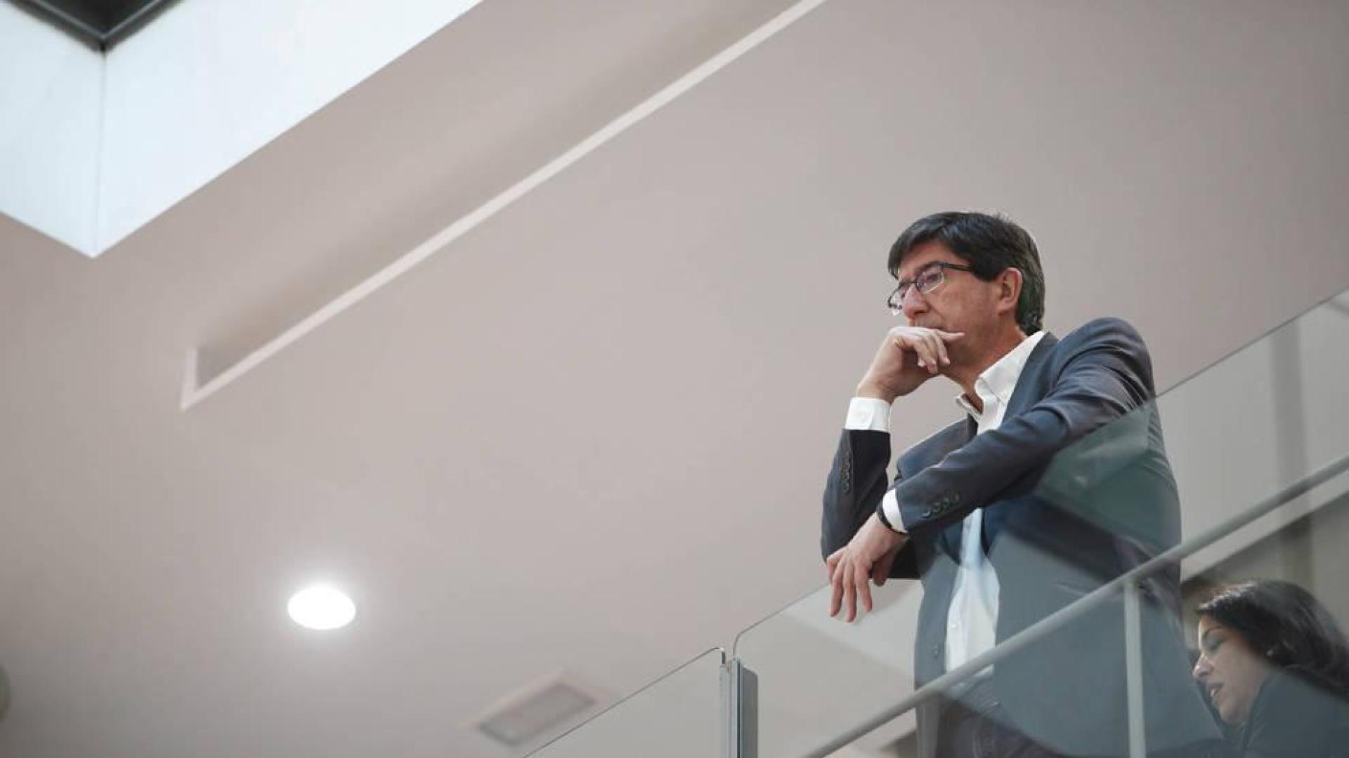 El candidato de Ciudadanos a la Junta de Andalucía, Juan Marín.