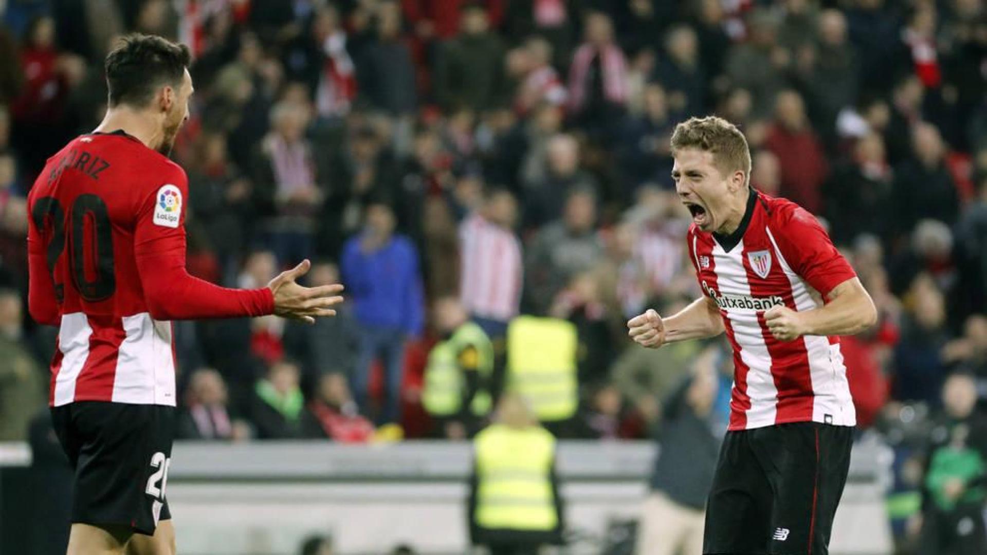 El Athletic vence casi cuatro meses después con un gol de penalti en el descuento