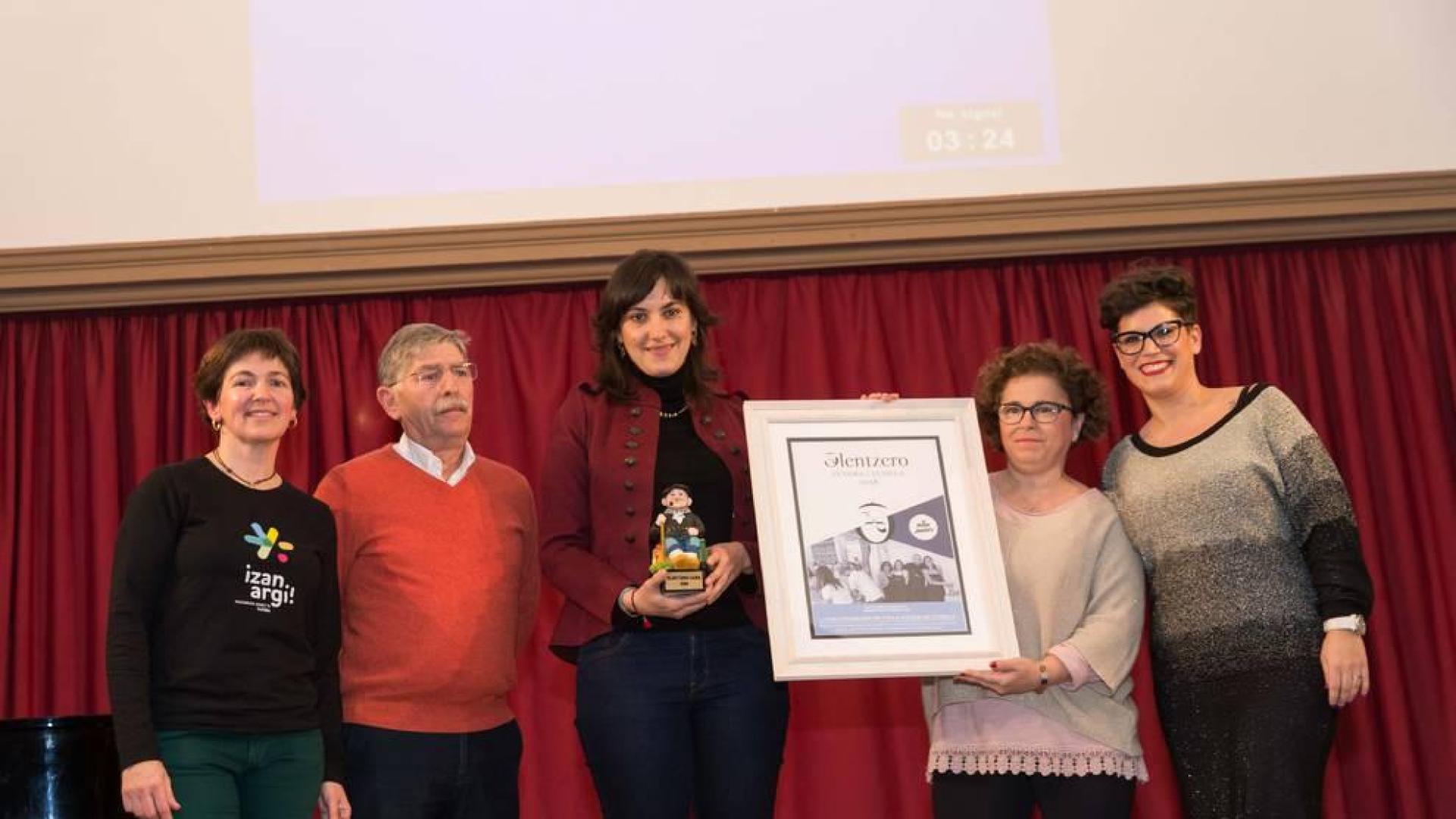 Premio Olentzero 2018 para los voluntarios de Villa Javier de Tudela