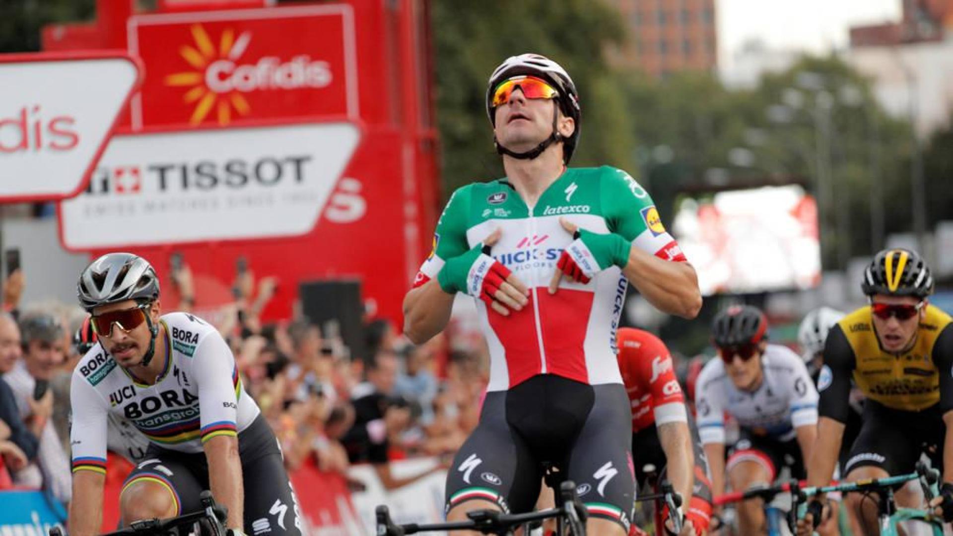 Viviani gana al esprint el paseo de gloria de Yates por Madrid