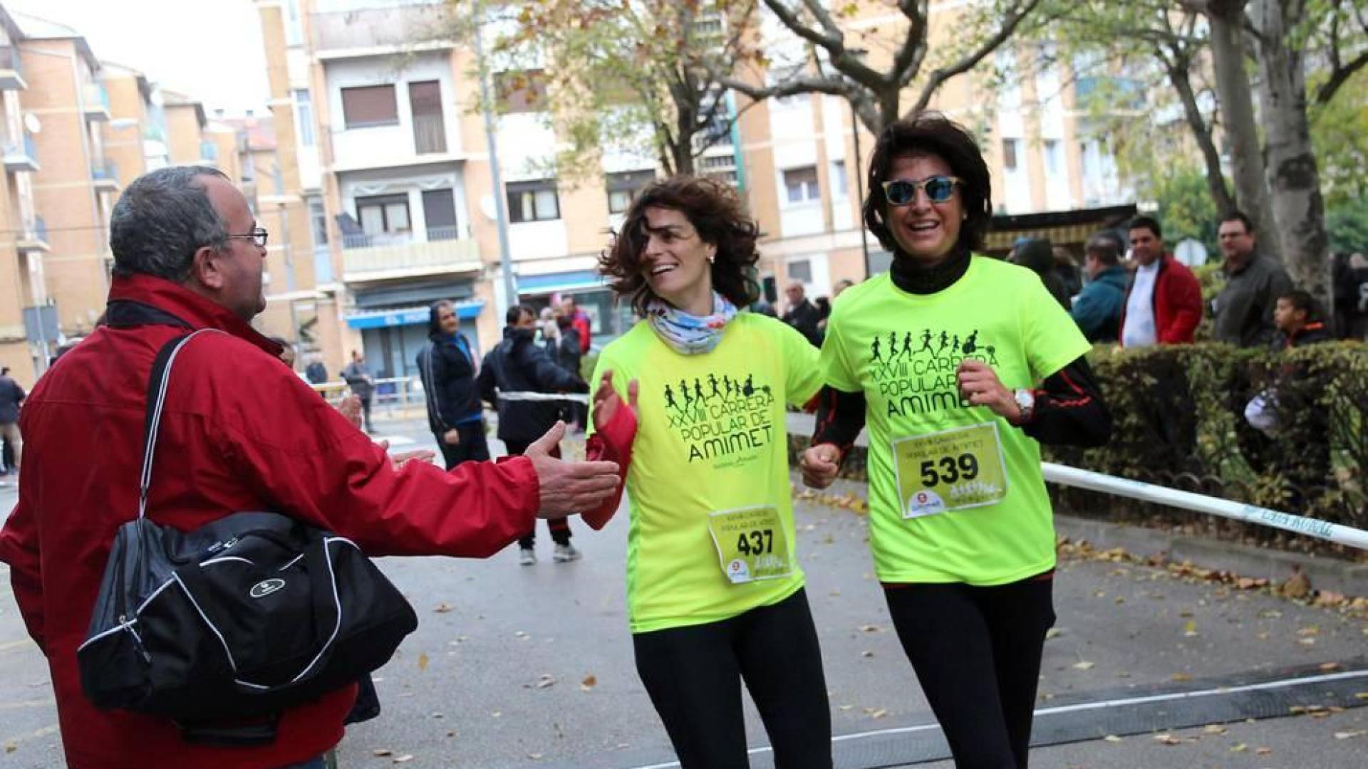 Un total de 485 atletas participaron en Tudela en la XXVIII Carrera Popular de Amimet