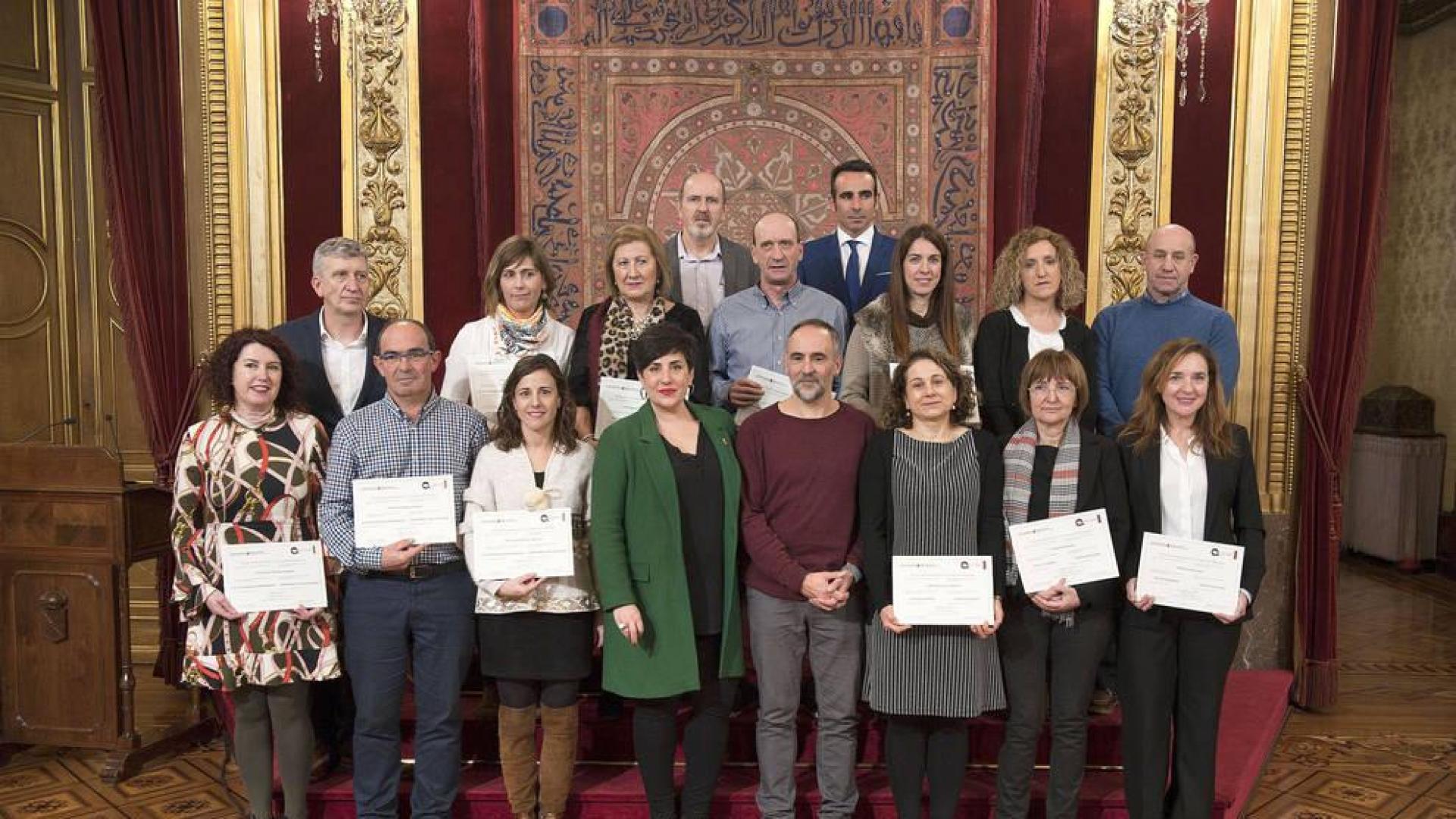 Educación otorga los premios de calidad a 15 centros educativos de Navarra