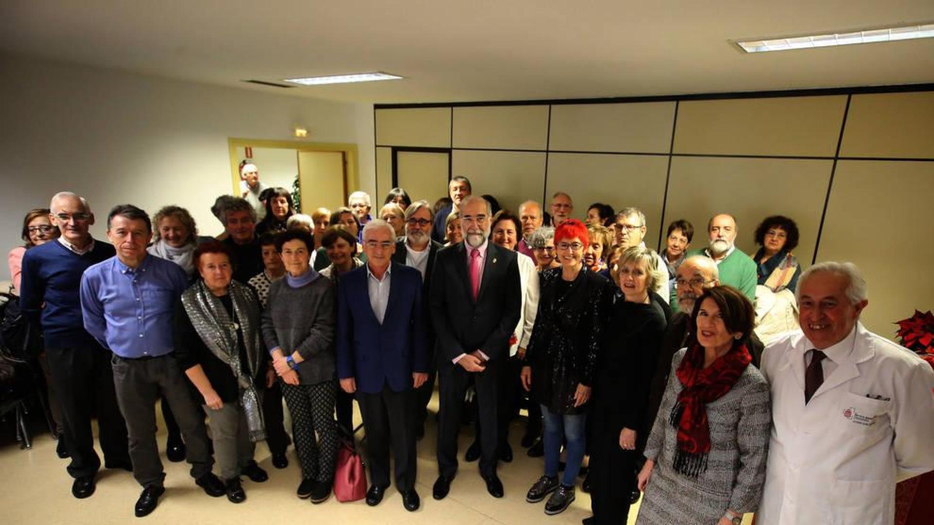 Homenaje a 51 profesionales de Atención Primaria de Pamplona jubilados en 2018