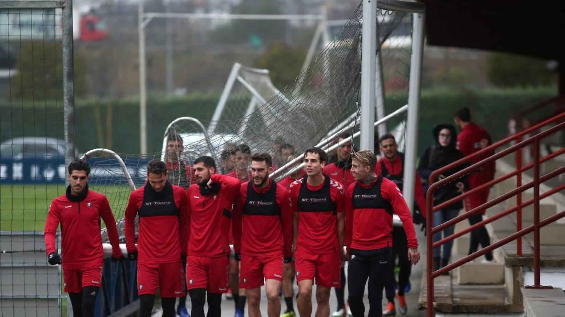 Osasuna tiene tres incógnitas para el domingo