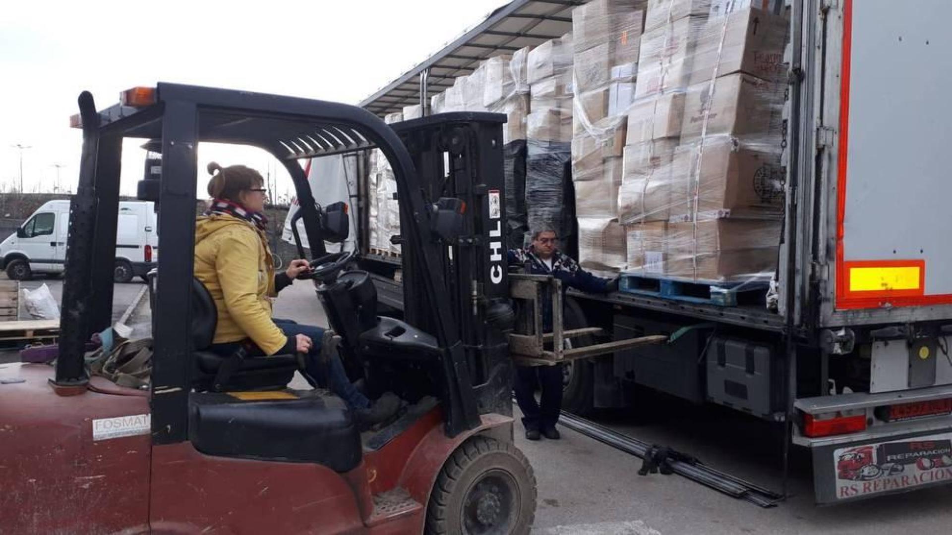 El frutero de Huarte y su amigo transportista llegan a Calais