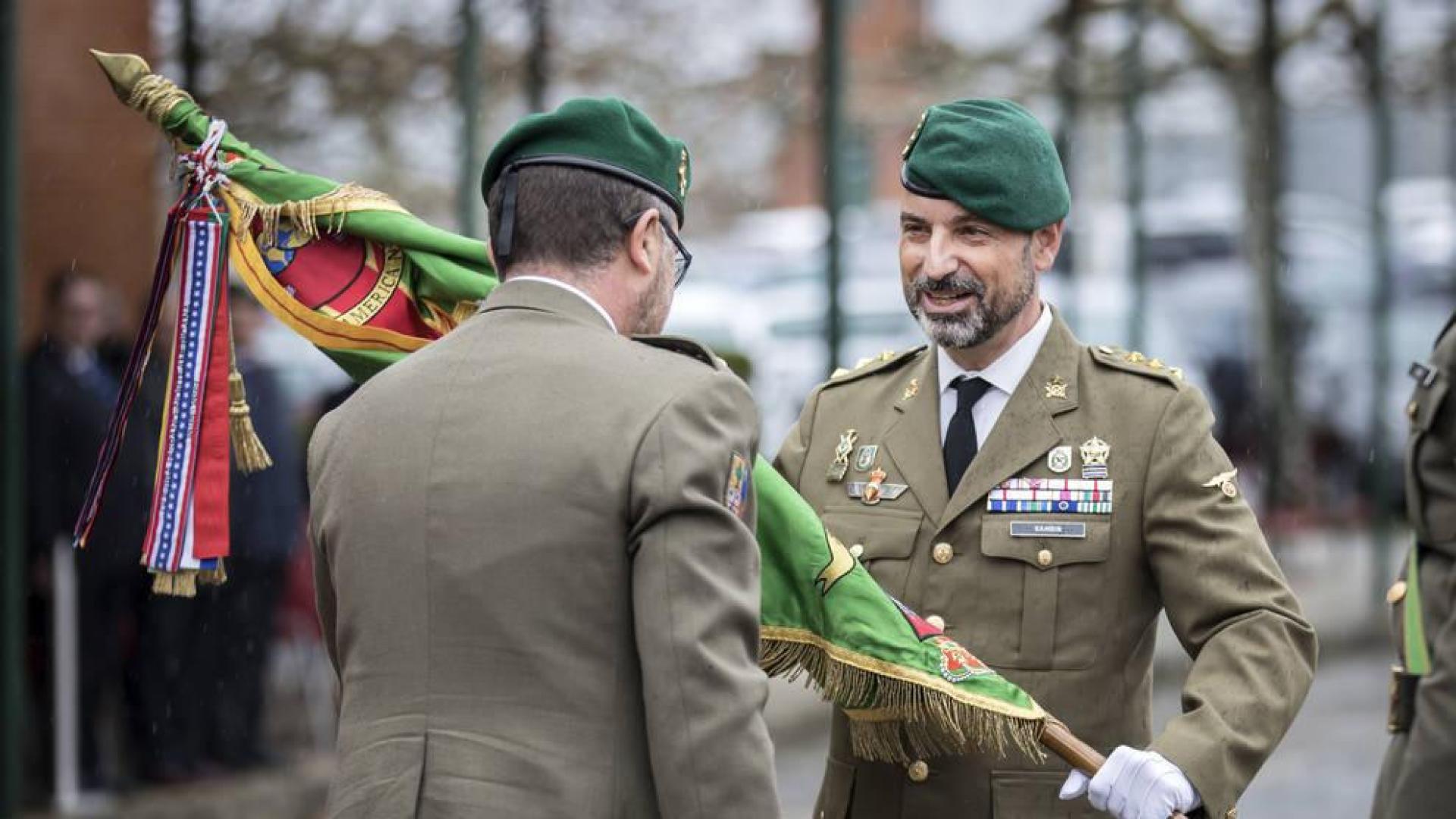 El coronel Gambin asume el mando del Regimiento América 66