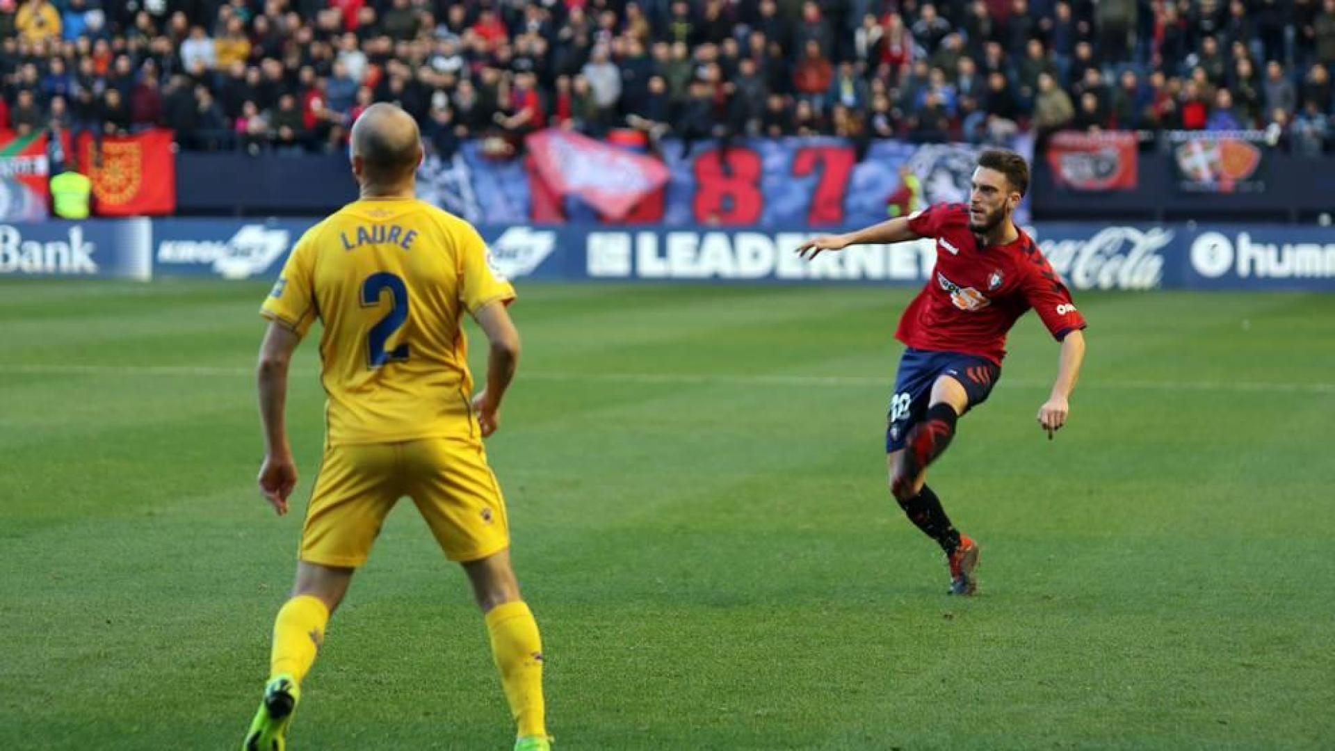 Imágenes del partido del Osasuna Alcorcón.
