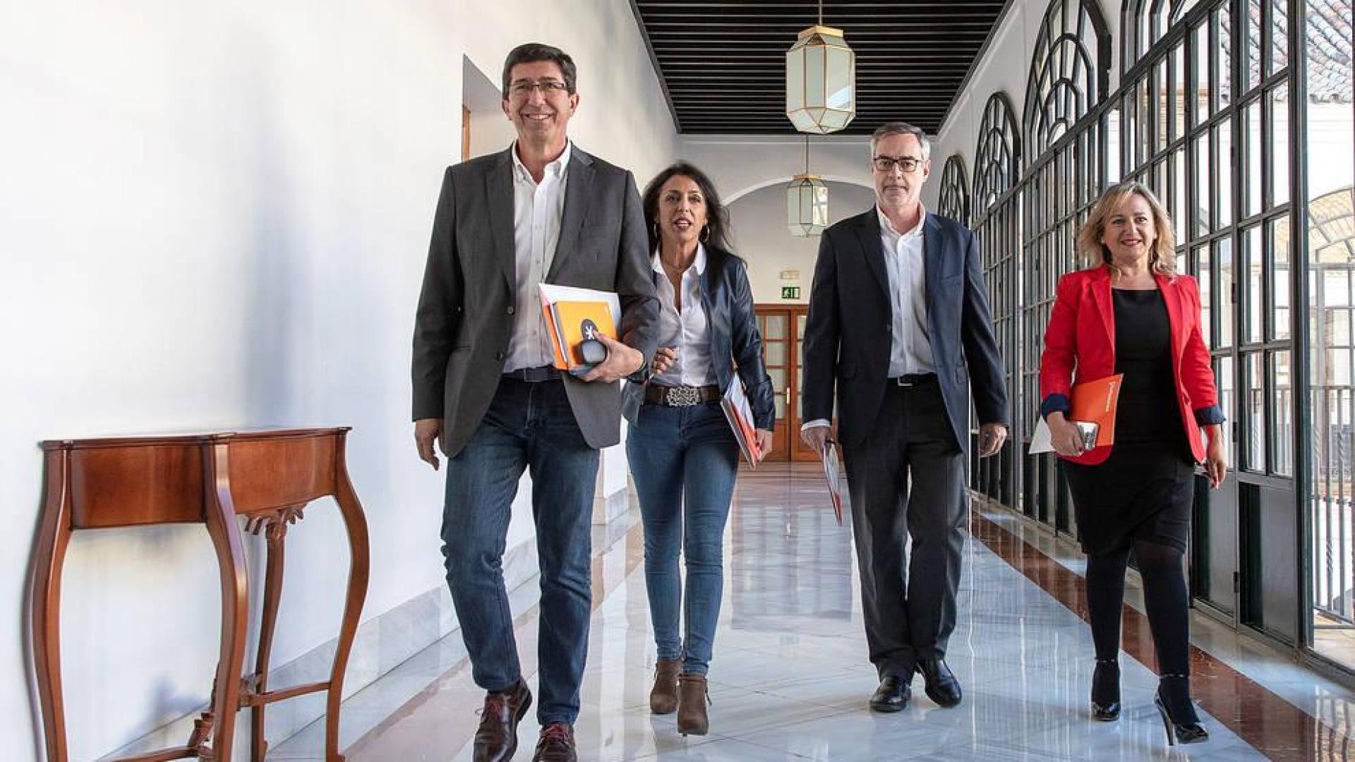 Discrepancias en cuanto a la regeneración aplazan el acuerdo PP y C's en Andalucía