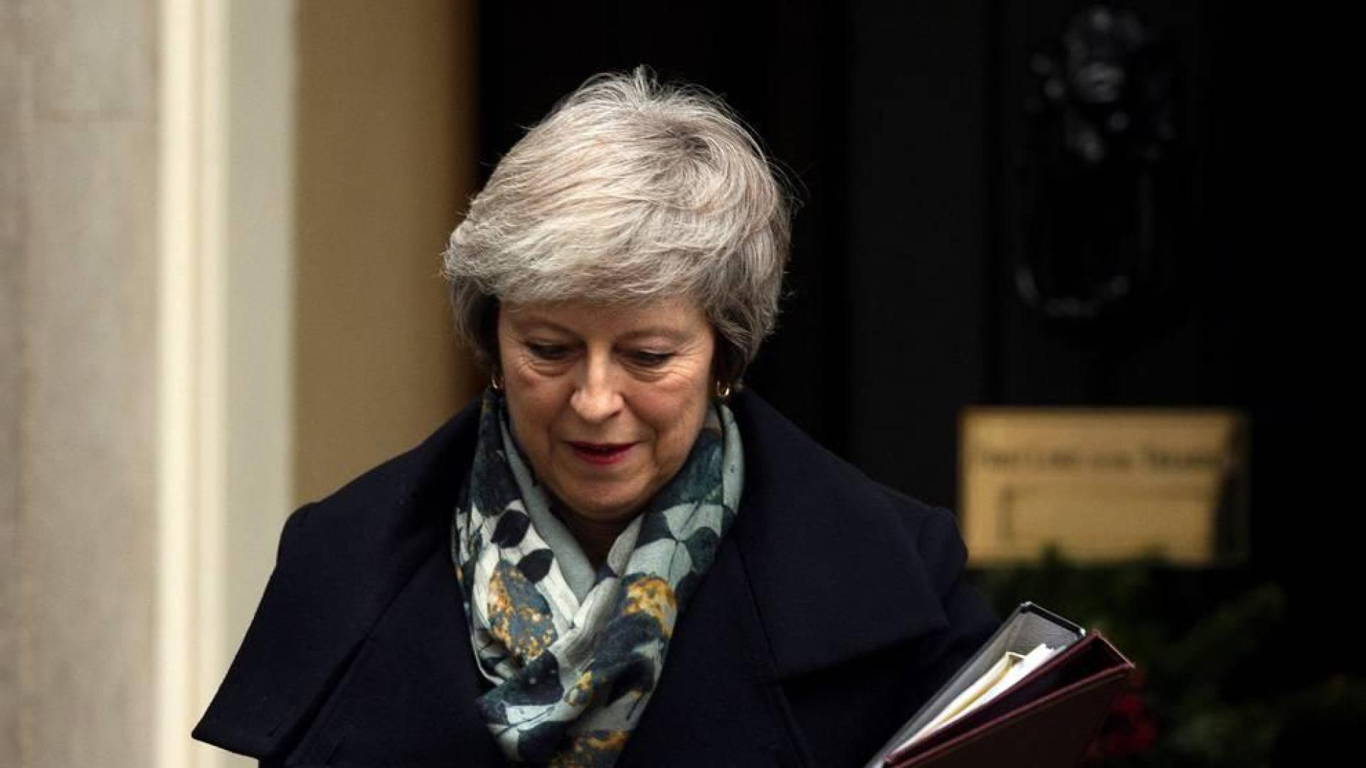 Theresa May reúne a su Gobierno para evaluar un 'brexit' sin acuerdo