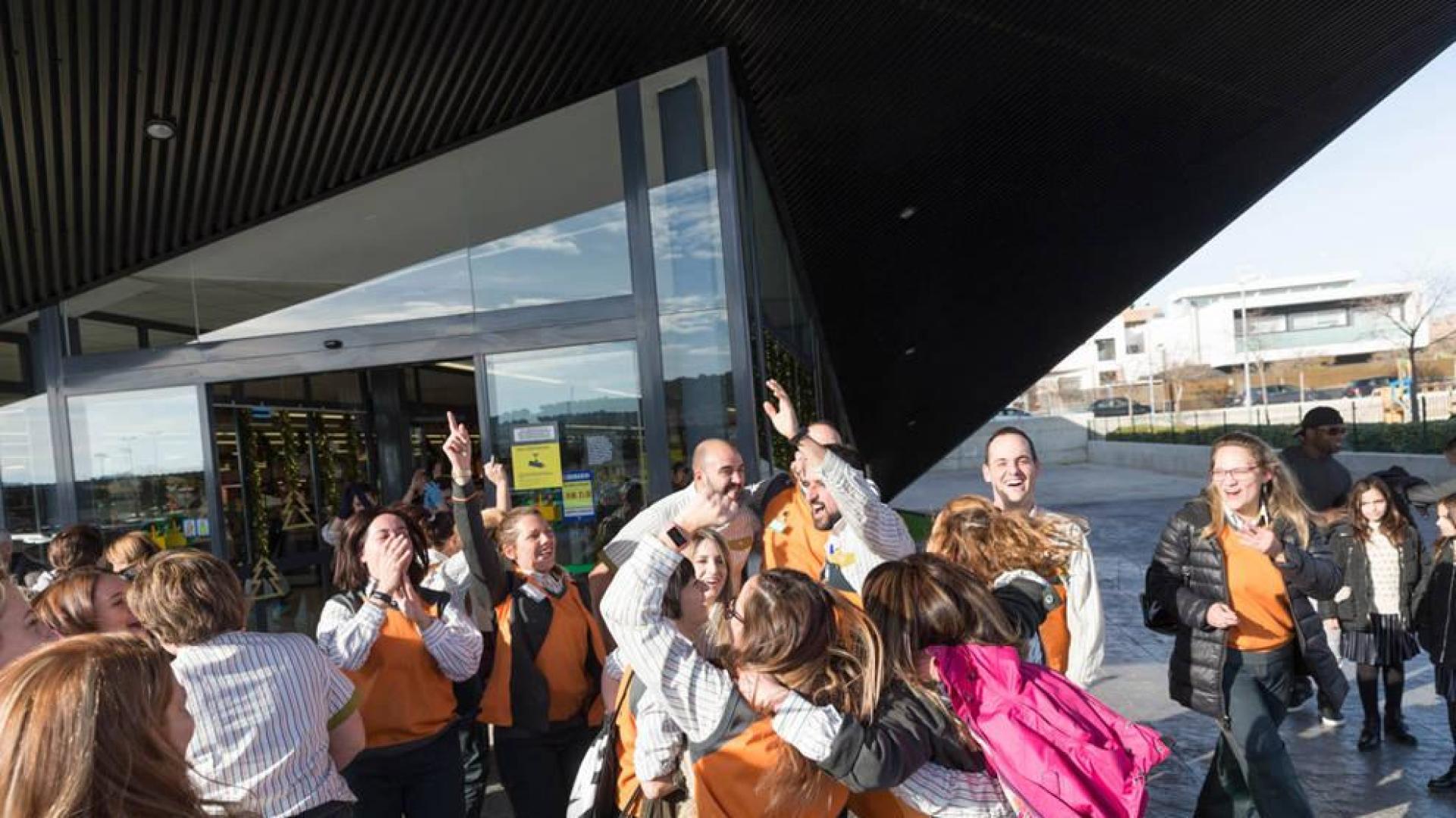 Mercadona Tudela, 'súper' de alegría