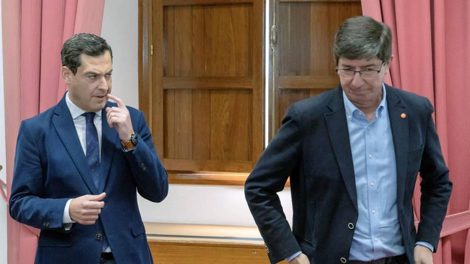 Ciudadanos presidirá el Parlamento de Andalucía y Vox estará en la mesa