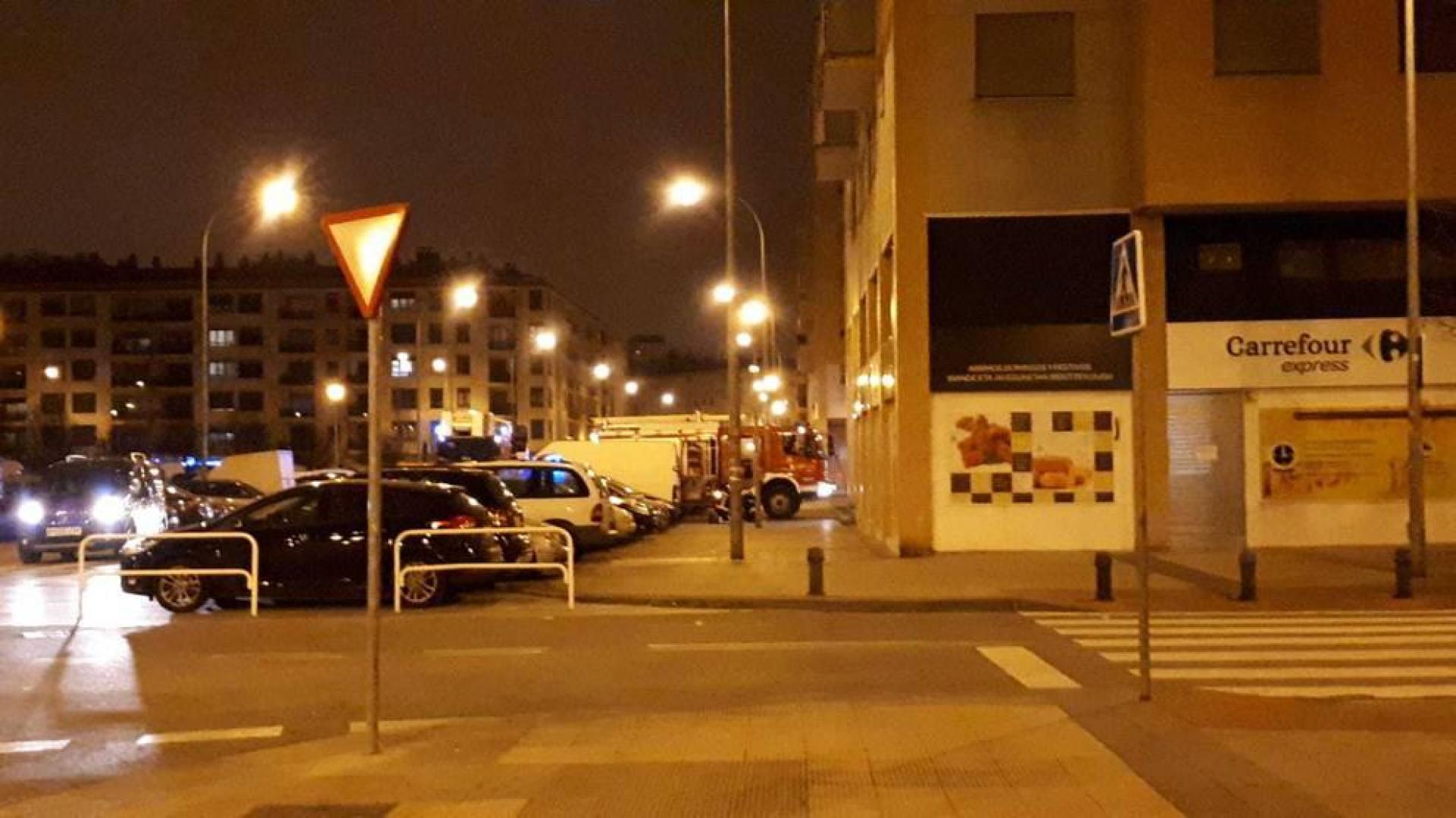Un incendio afecta a una vivienda en el paseo Anelier de Pamplona