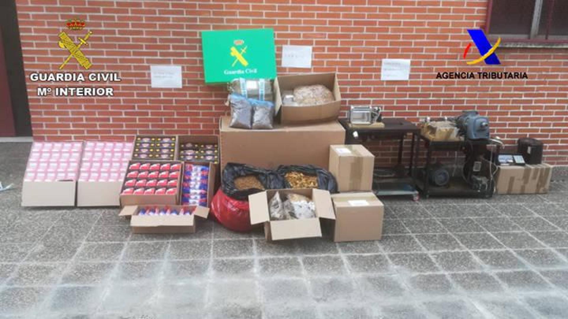 Desarticulado en Navarra un grupo criminal dedicado a la distribución ilegal de tabaco