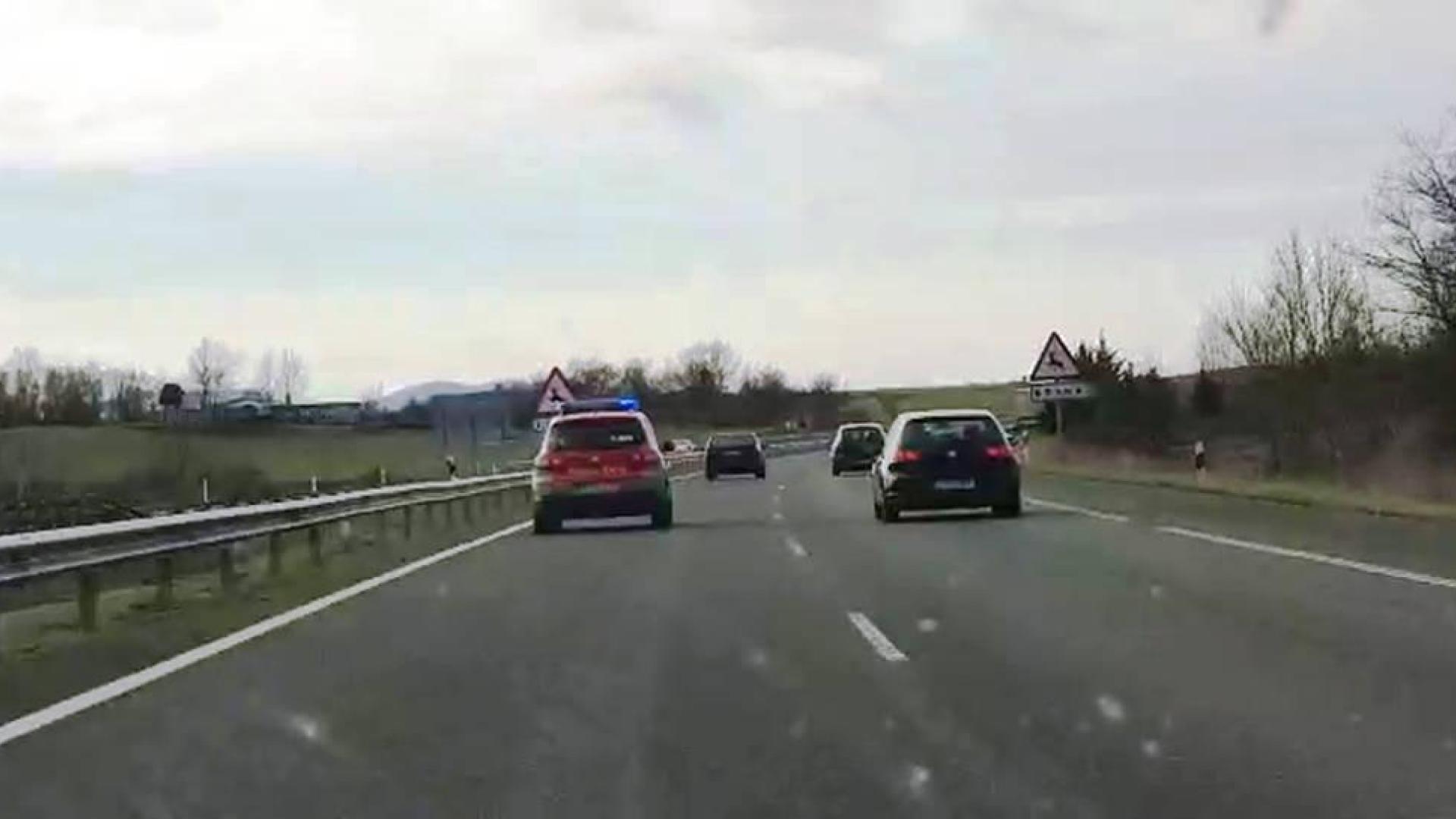 Detenidos dos presuntos ladrones tras una persecución iniciada en Alsasua
