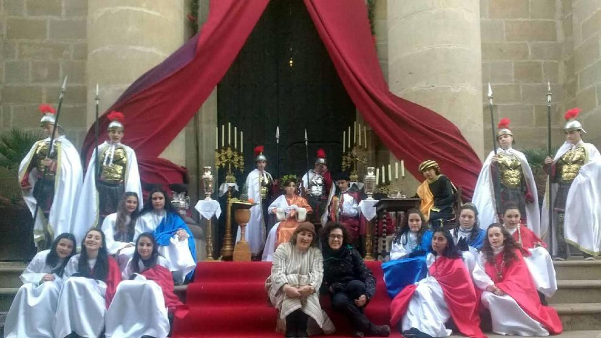 Imágenes del Belén Viviente de Peralta 2018.