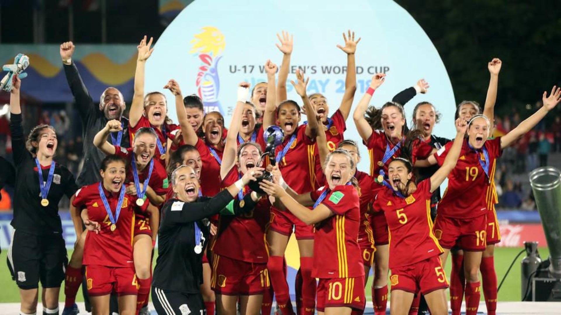 España conquista su primer Mundial Sub'17 de fútbol femenino