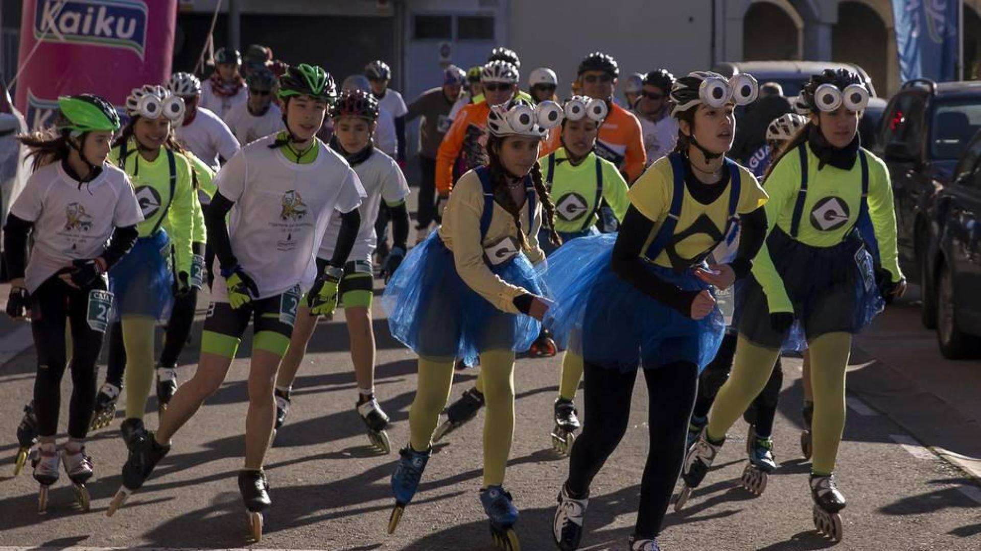 La prueba, organizada por el Club de Patinaje de la localidad, ha recaudado fondos para la Fundación Niños contra el Cáncer de la CUN