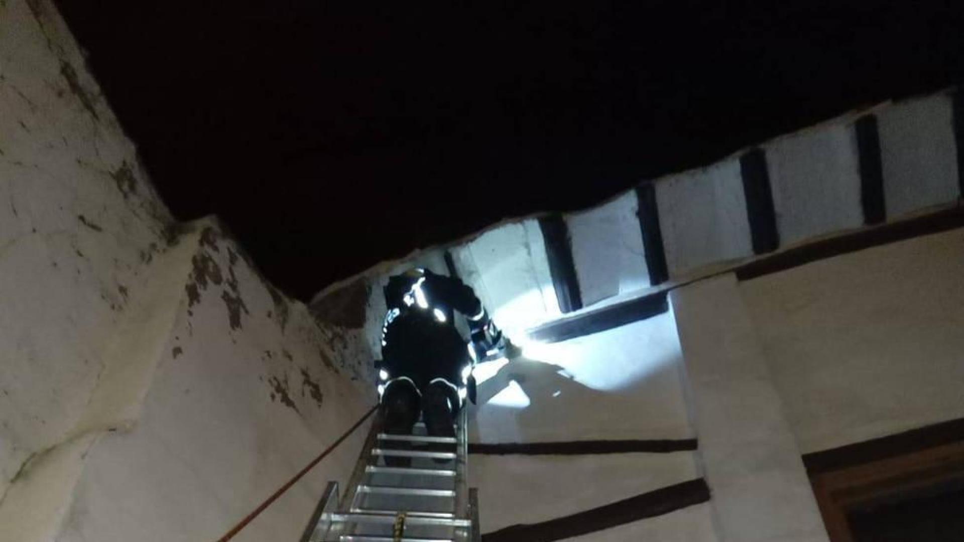 Los bomberos intervienen en varios fuegos en Lodosa, Barañáin y Cintruénigo