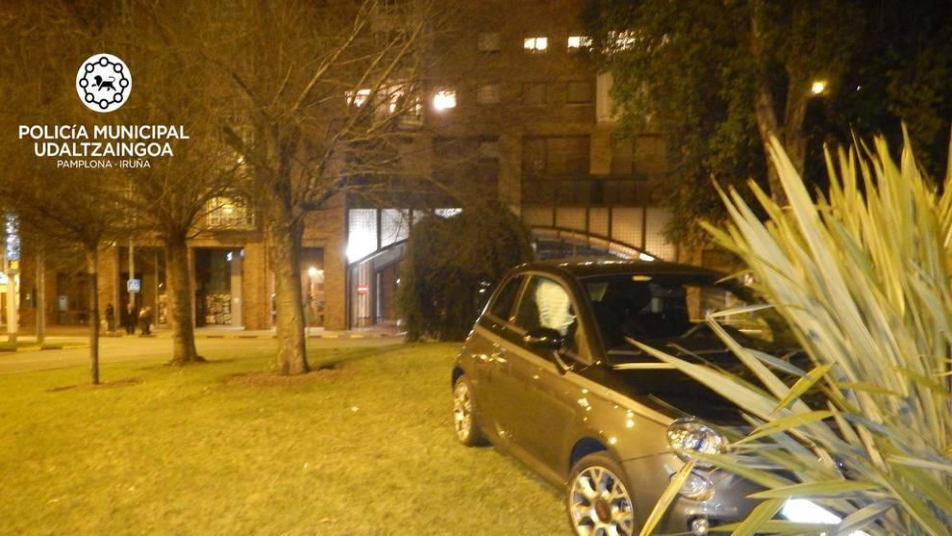 Un vehículo denunciado en Yamaguchi en Nochevieja.