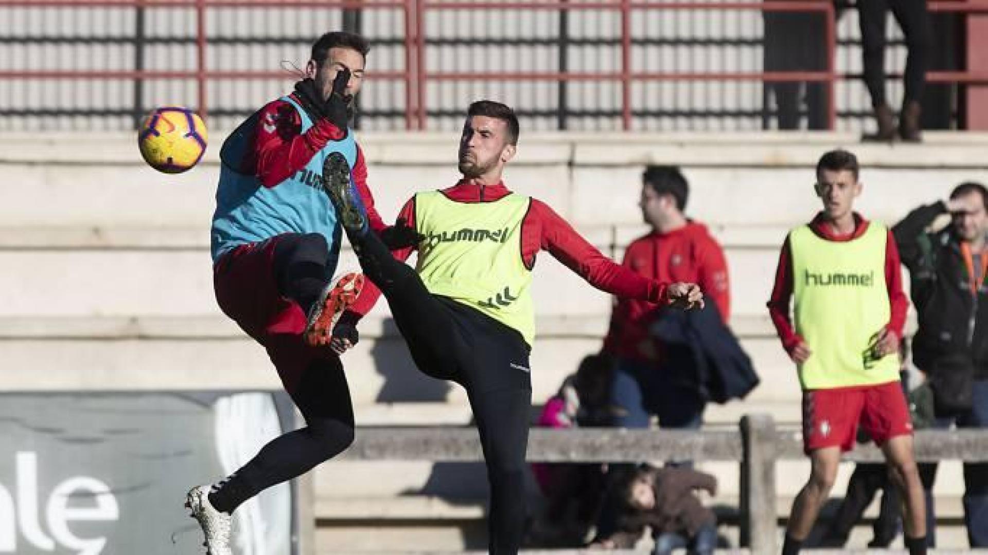 Osasuna completa su cuarta sesión de trabajo para preparar su regreso a El Sadar