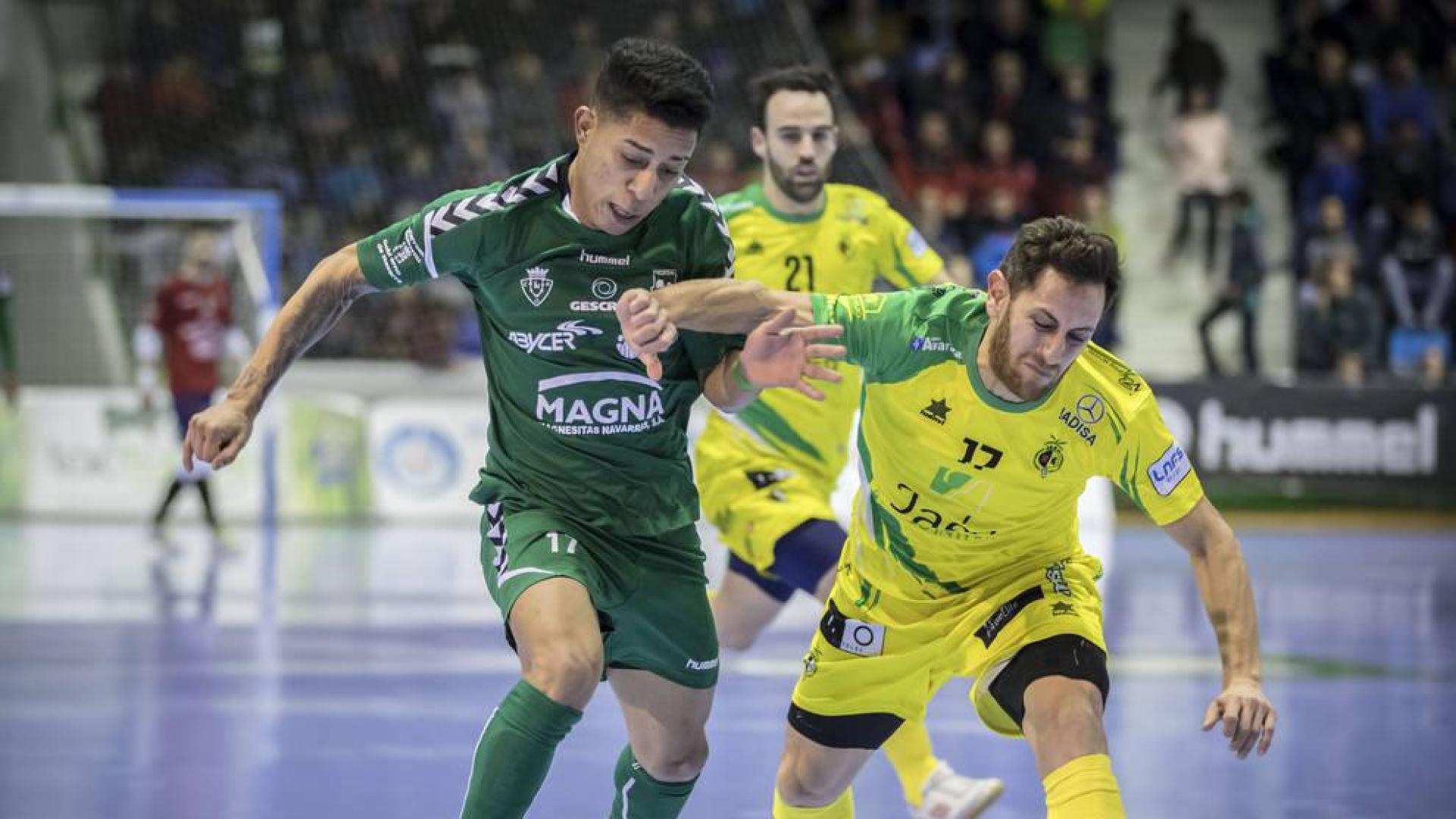 Osasuna Magna endosa la primera derrota a domicilio del Jaén Paraíso