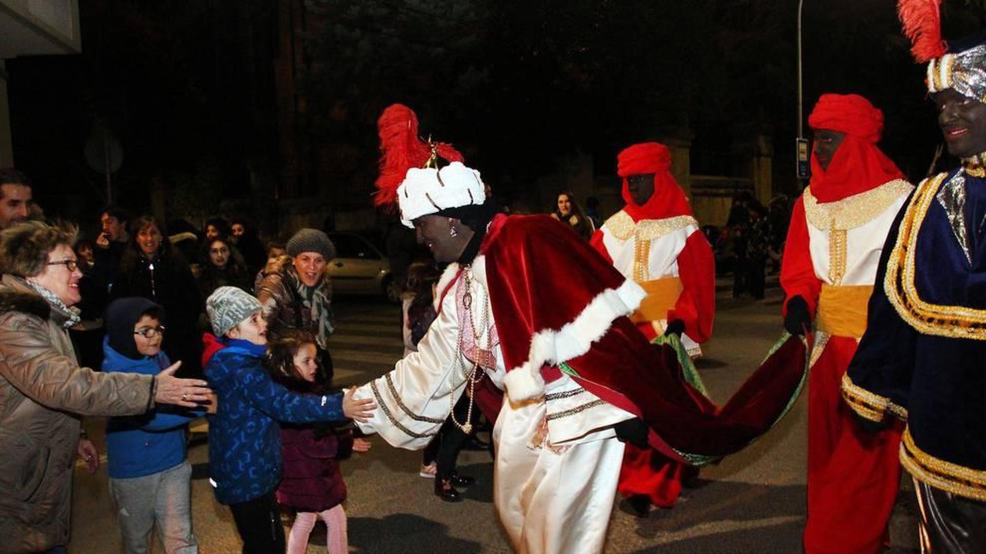 Cabalgata de los Reyes Magos en Sangüesa