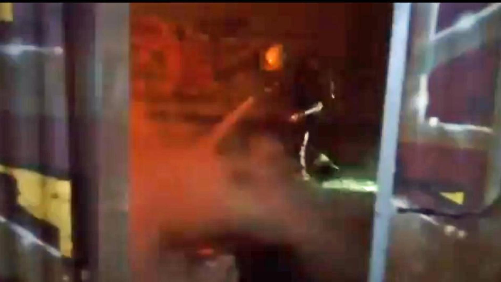 Extinguido un incendio en una nave industrial junto al estadio El Sadar