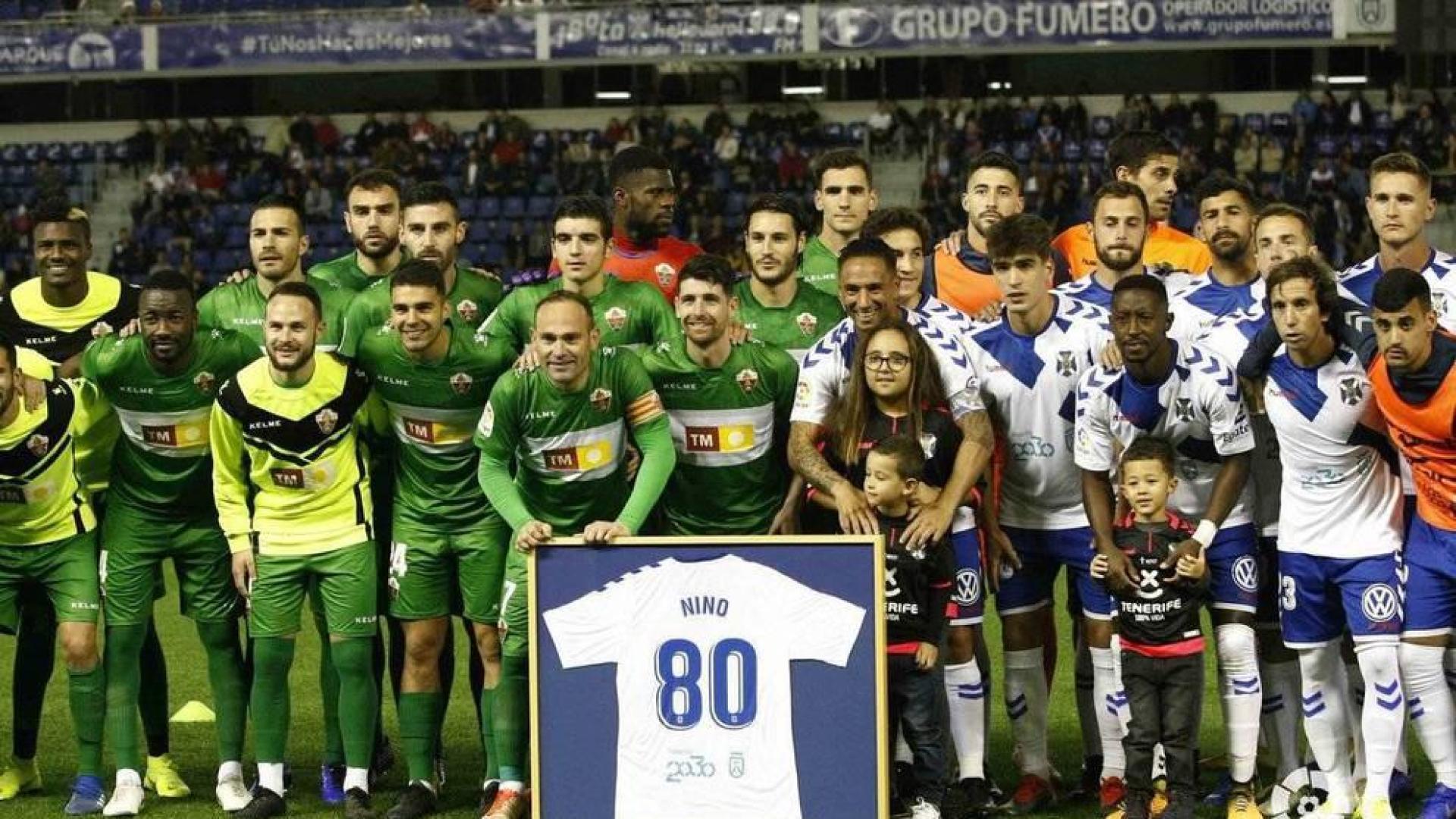 Nino, un hombre gol que siembra cariño
