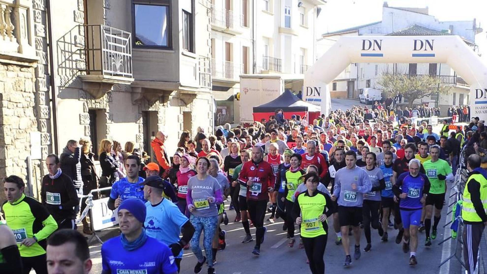 Fotos de los participantes en el XXXI Croos de Reyes de Larraga