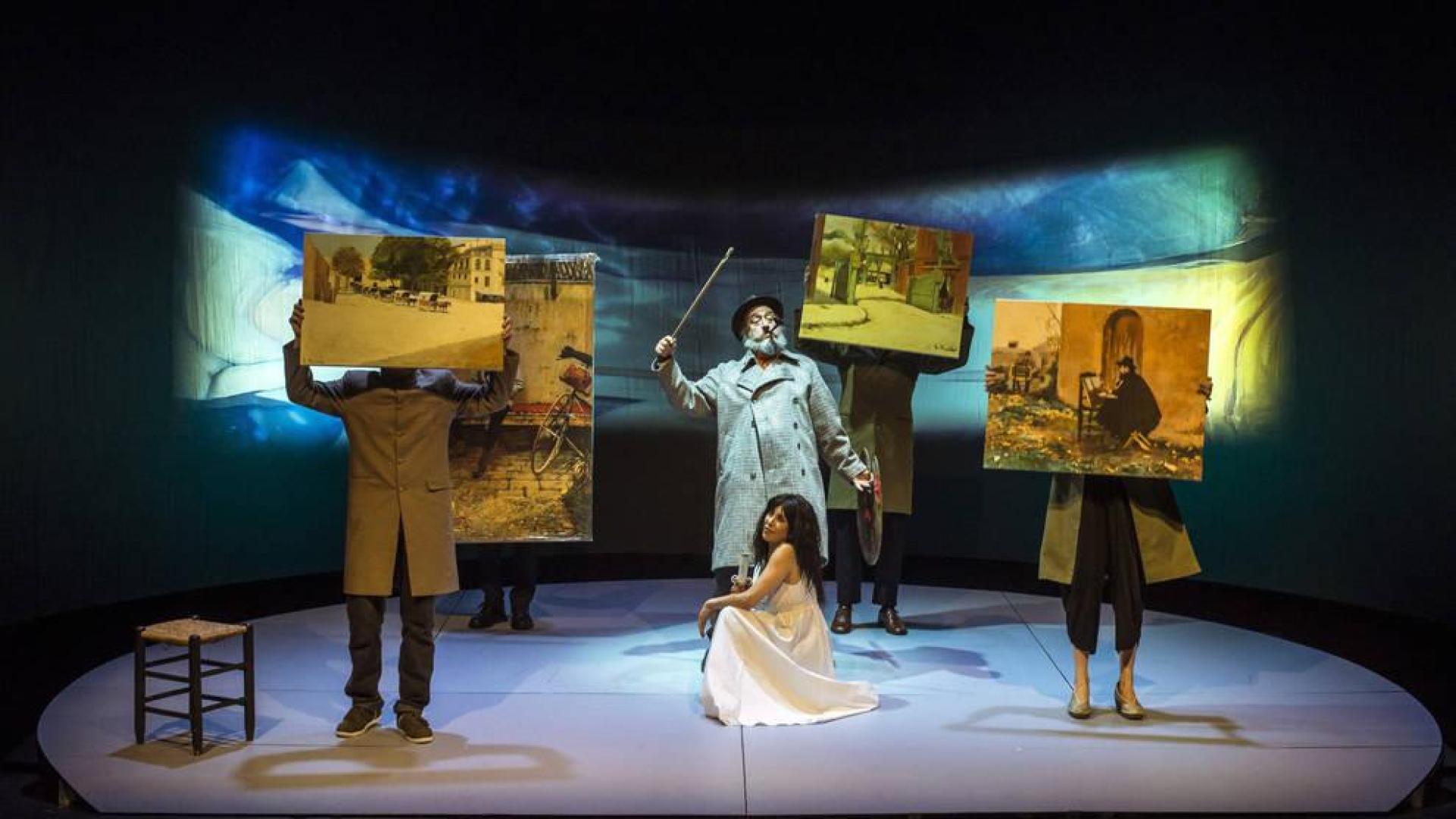 Escena de la obra 'Señor Ruiseñor' de Els Joglars