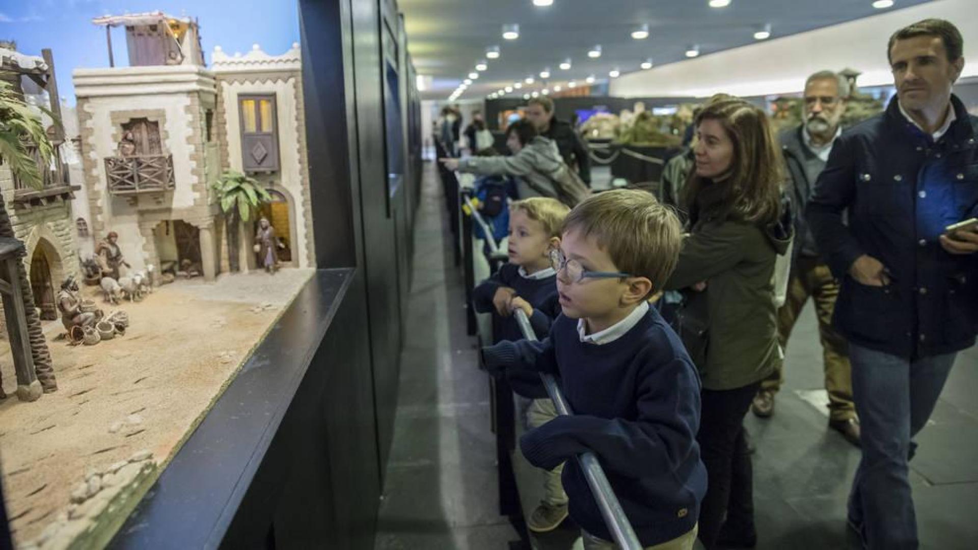 Más de 32.000 personas han visitado la exposición de belenes en Baluarte