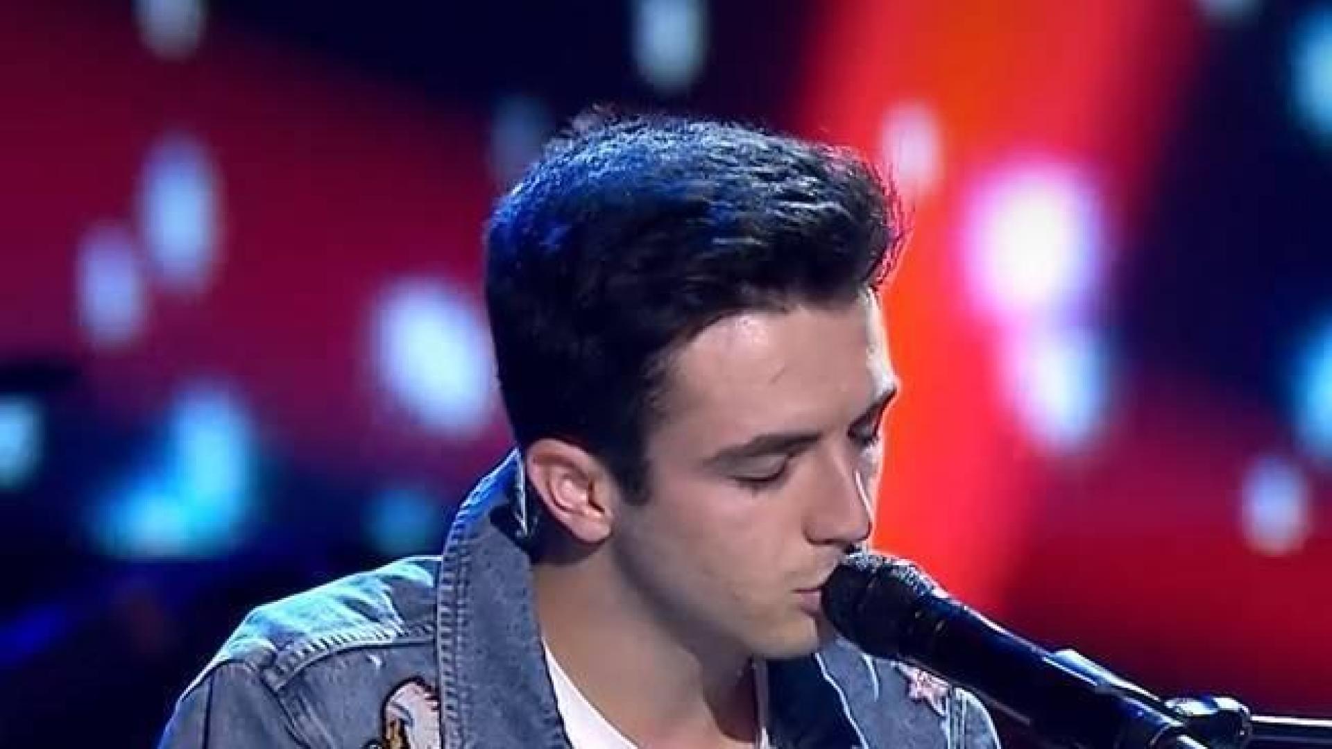 Javier Erro, en el equipo de Pablo López en 'La Voz'
