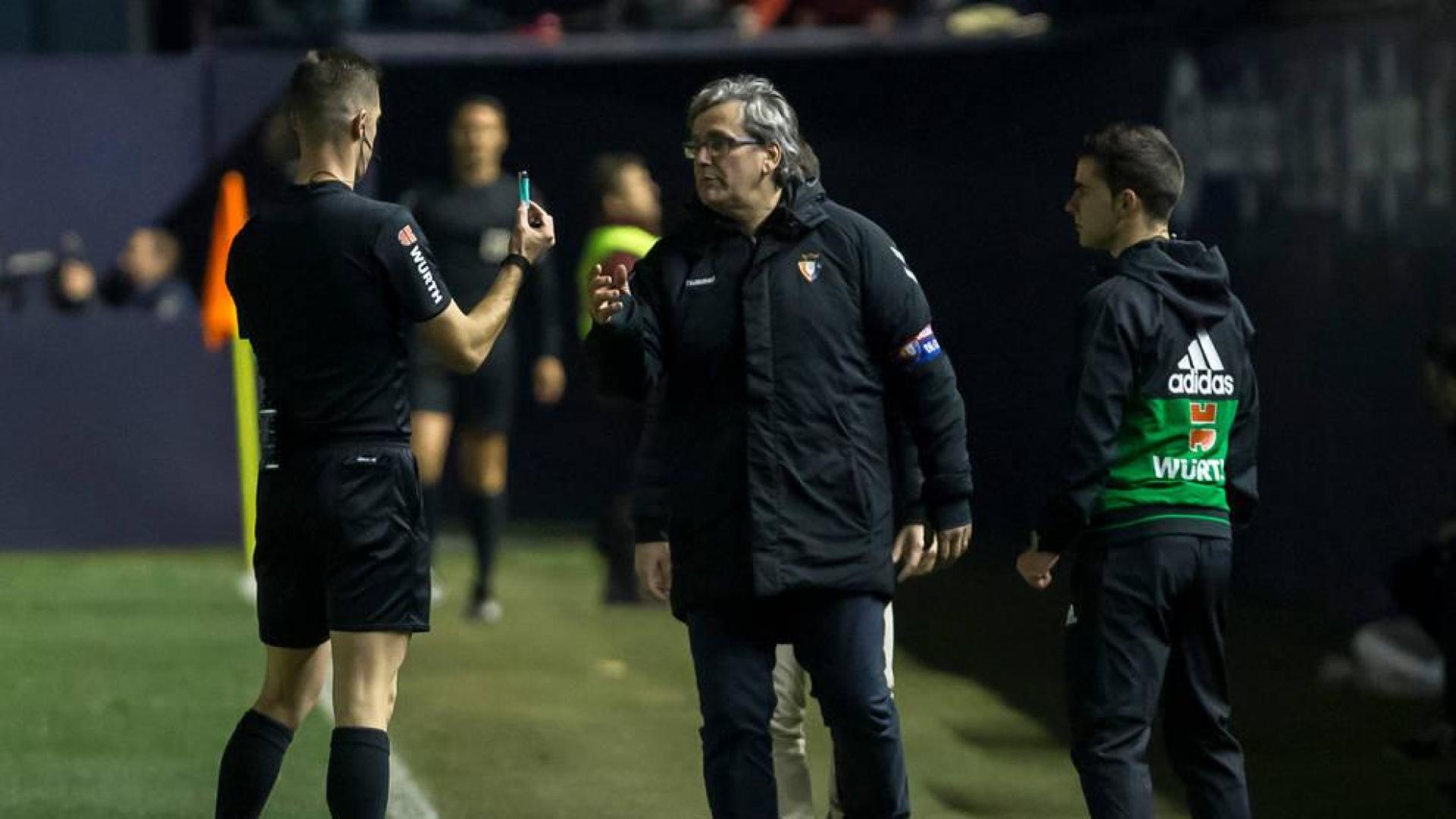 Multa a Osasuna por el lanzamiento de un mechero
