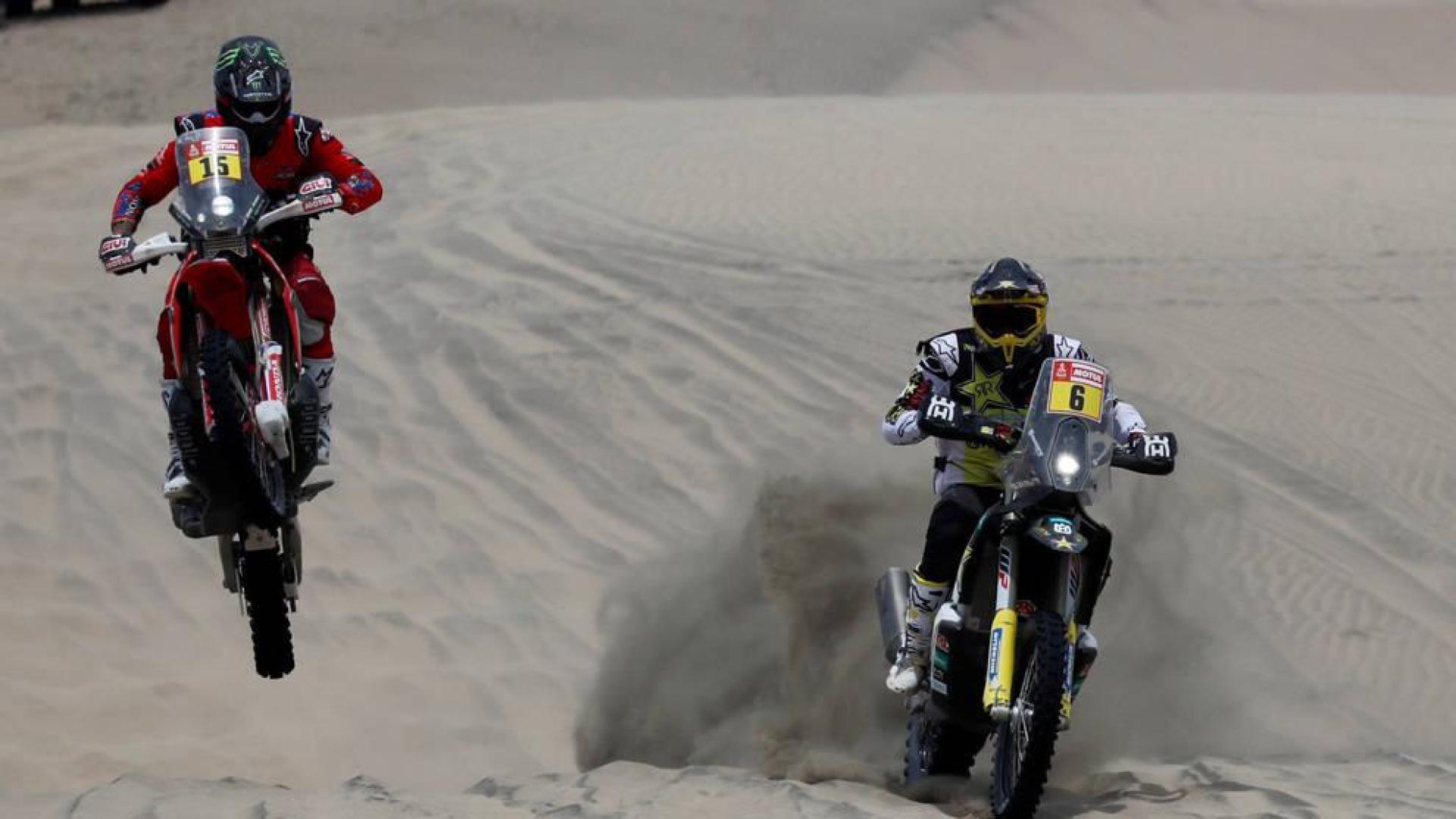 Brabec arrebata a Quintanilla el liderato en motos al ganar la cuarta etapa del Dakar