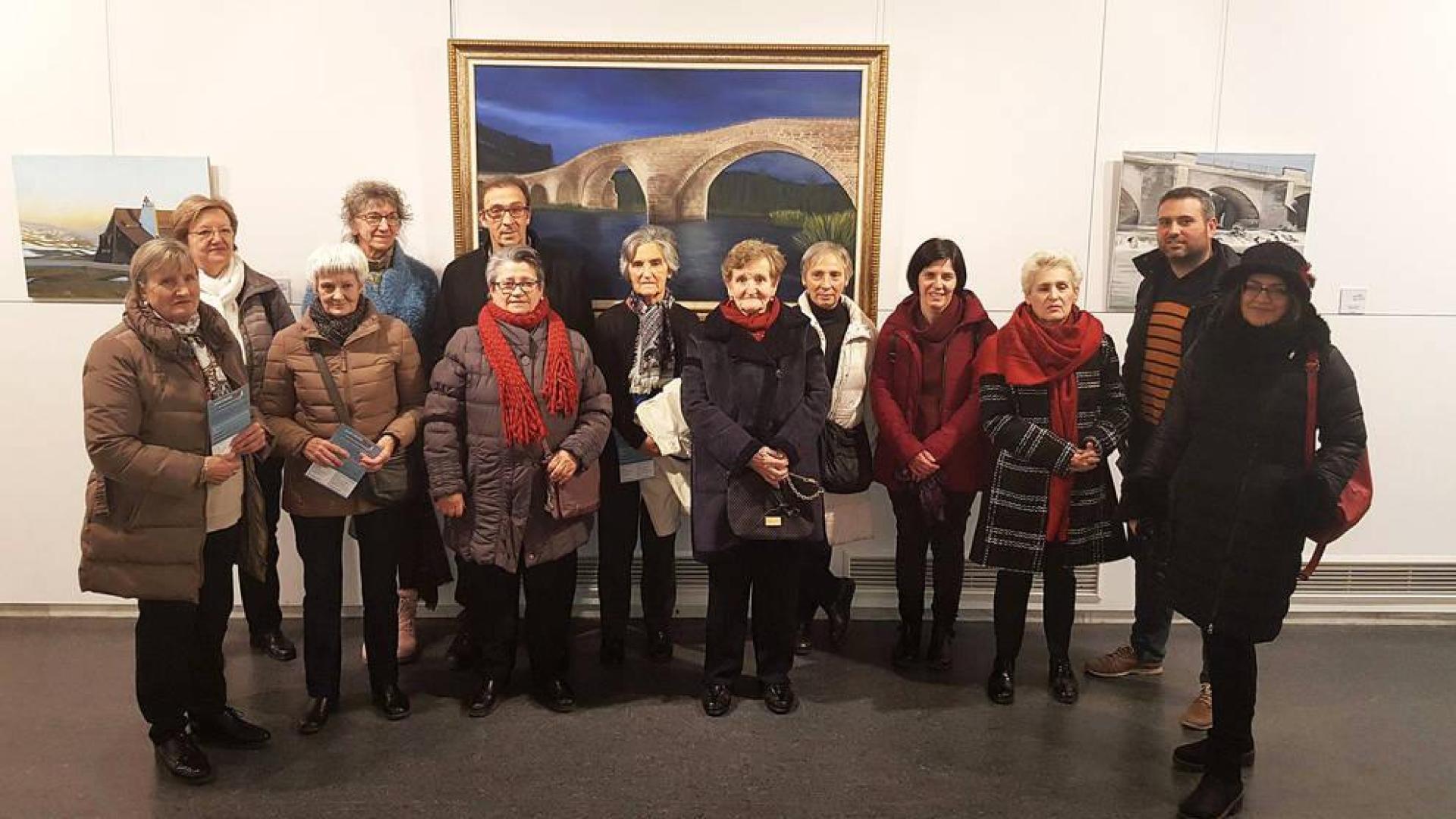 Aoiz y Sangüesa generan lazos a  través de la pintura
