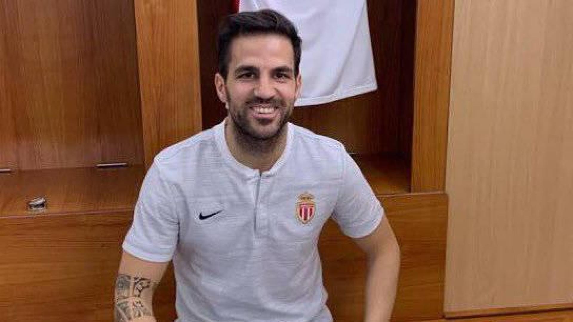 Cesc Fàbregas anuncia con un vídeo su fichaje por el Mónaco hasta 2022