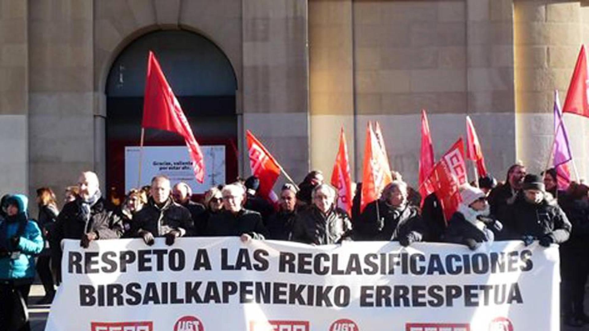 CC OO y UGT protestan contra el reparto de fondos adicionales