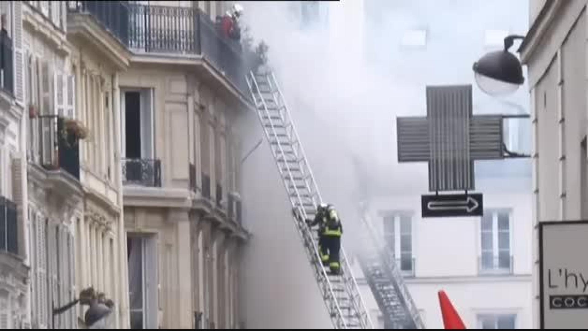 Al menos 20 heridos tras una explosión en una panadería de París