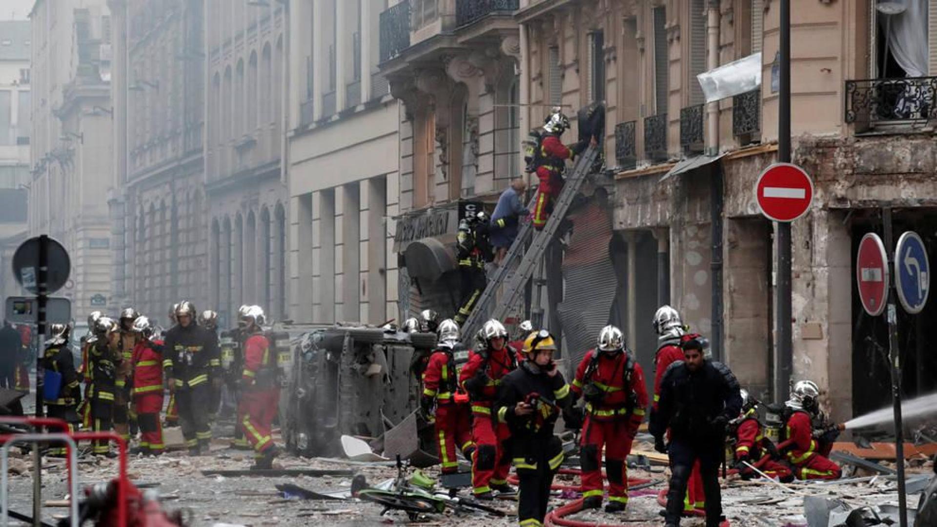 Varios heridos tras una explosión en una panadería en el centro de París