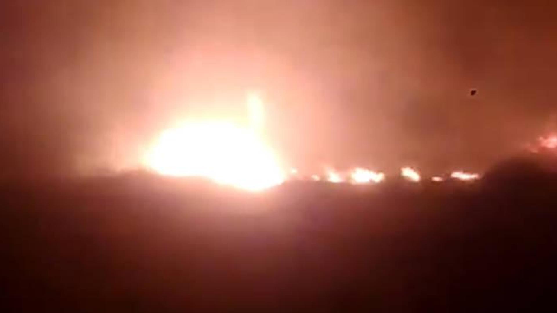 Sofocado un pequeño incendio de matorral en las inmediaciones de Pueyo