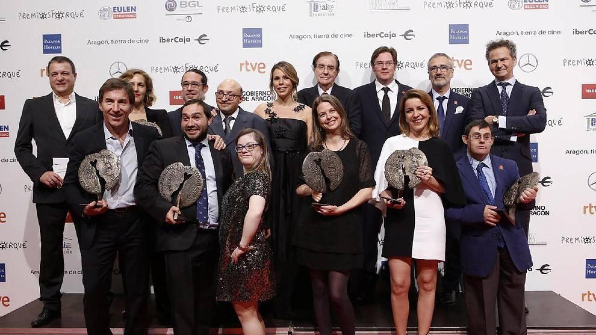 Imágenes de la XXIV edición de los Premios Forqué, celebrada en Zaragoza.