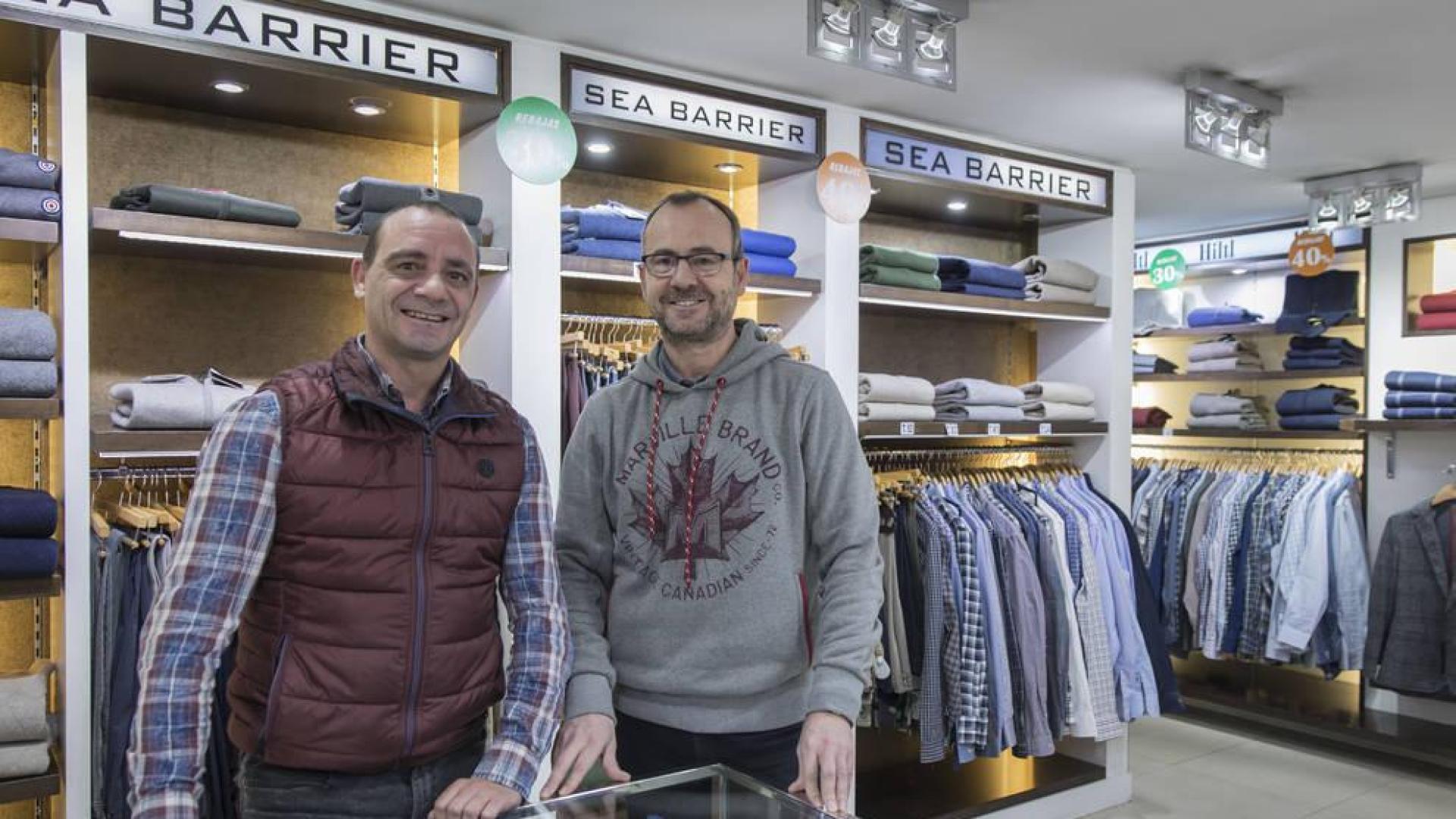 César Armendáriz Elso (izquierda) y Andrés Zarranz Elso, de Saboya.