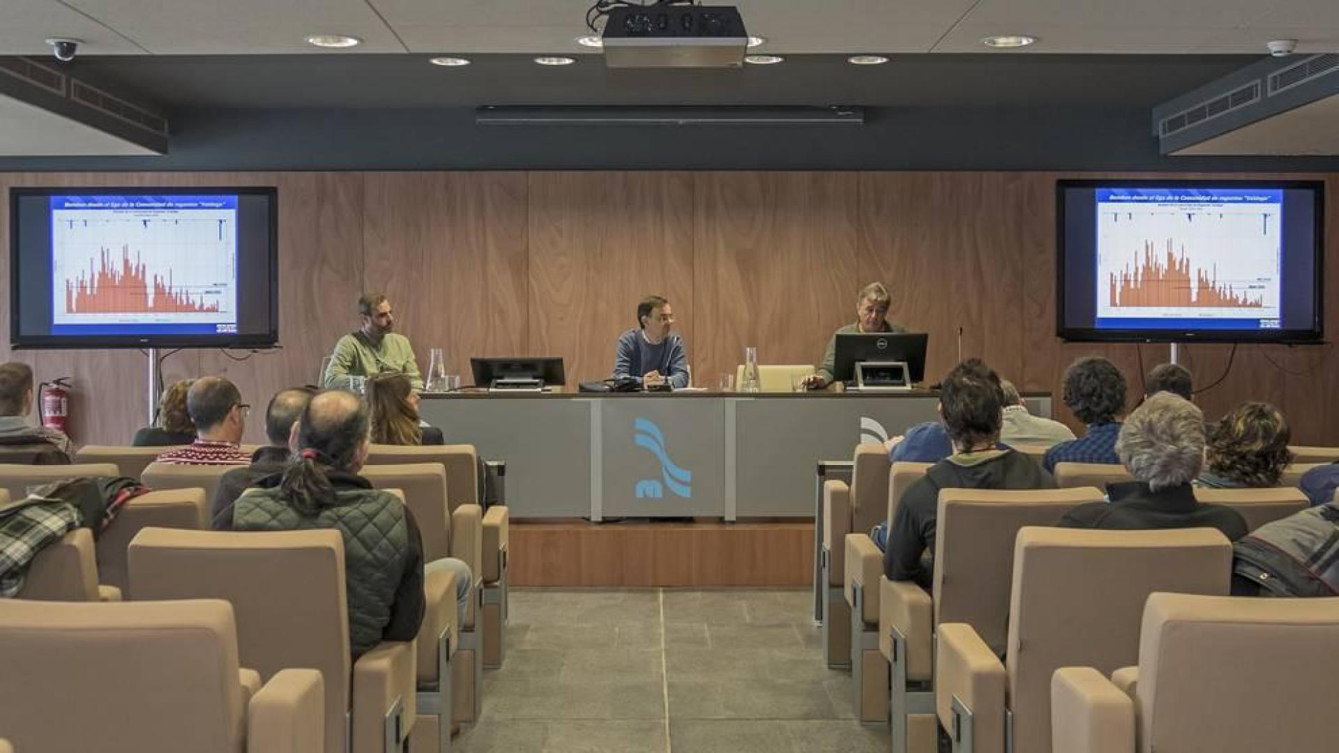 Reunión de seguimiento  del proyecto de Lóquiz realizada el año pasado en Mancomunidad de Montejurra.
