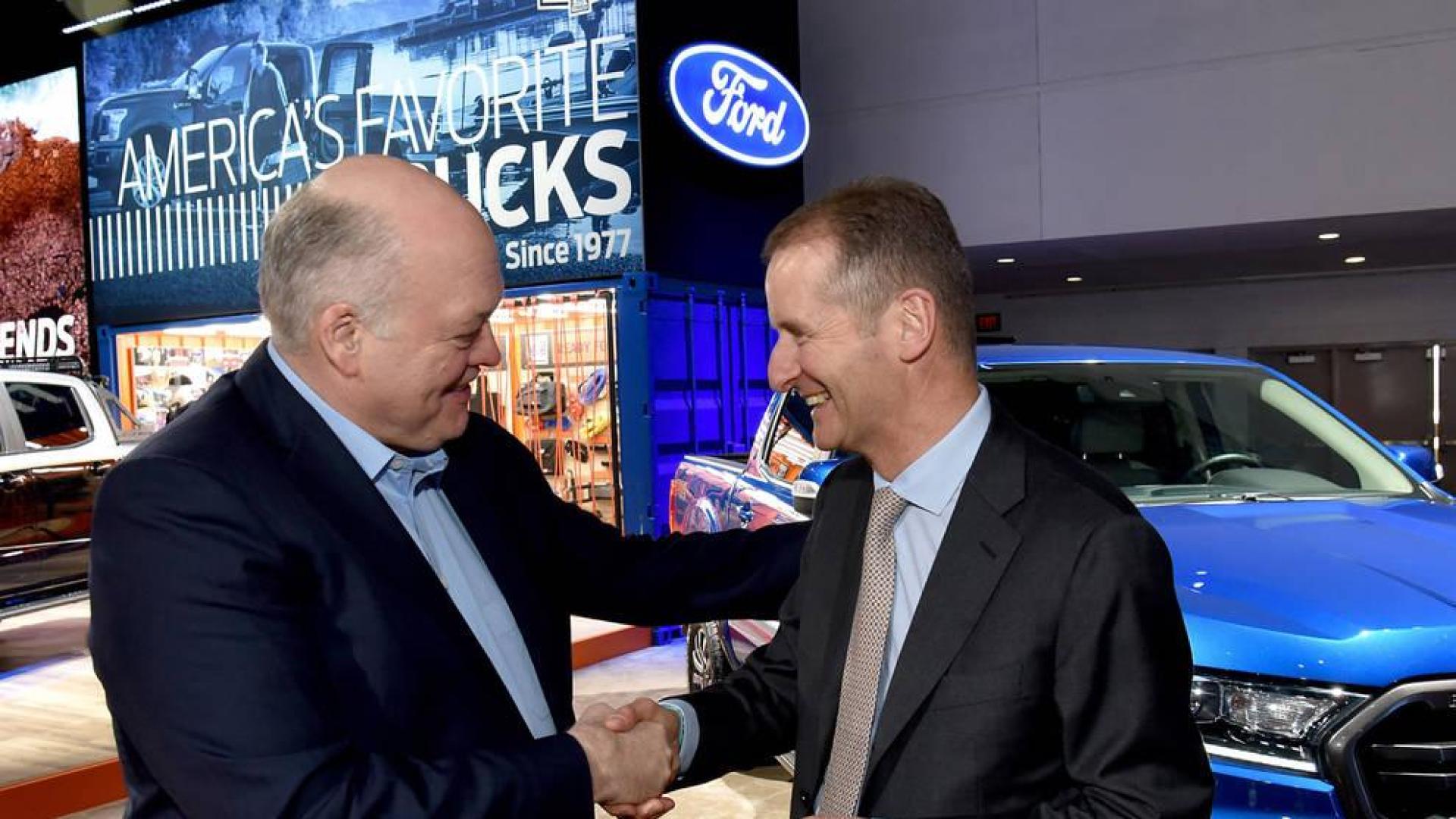 Ford y Volkswagen acuerdan una alianza para el desarrollo de vehículos