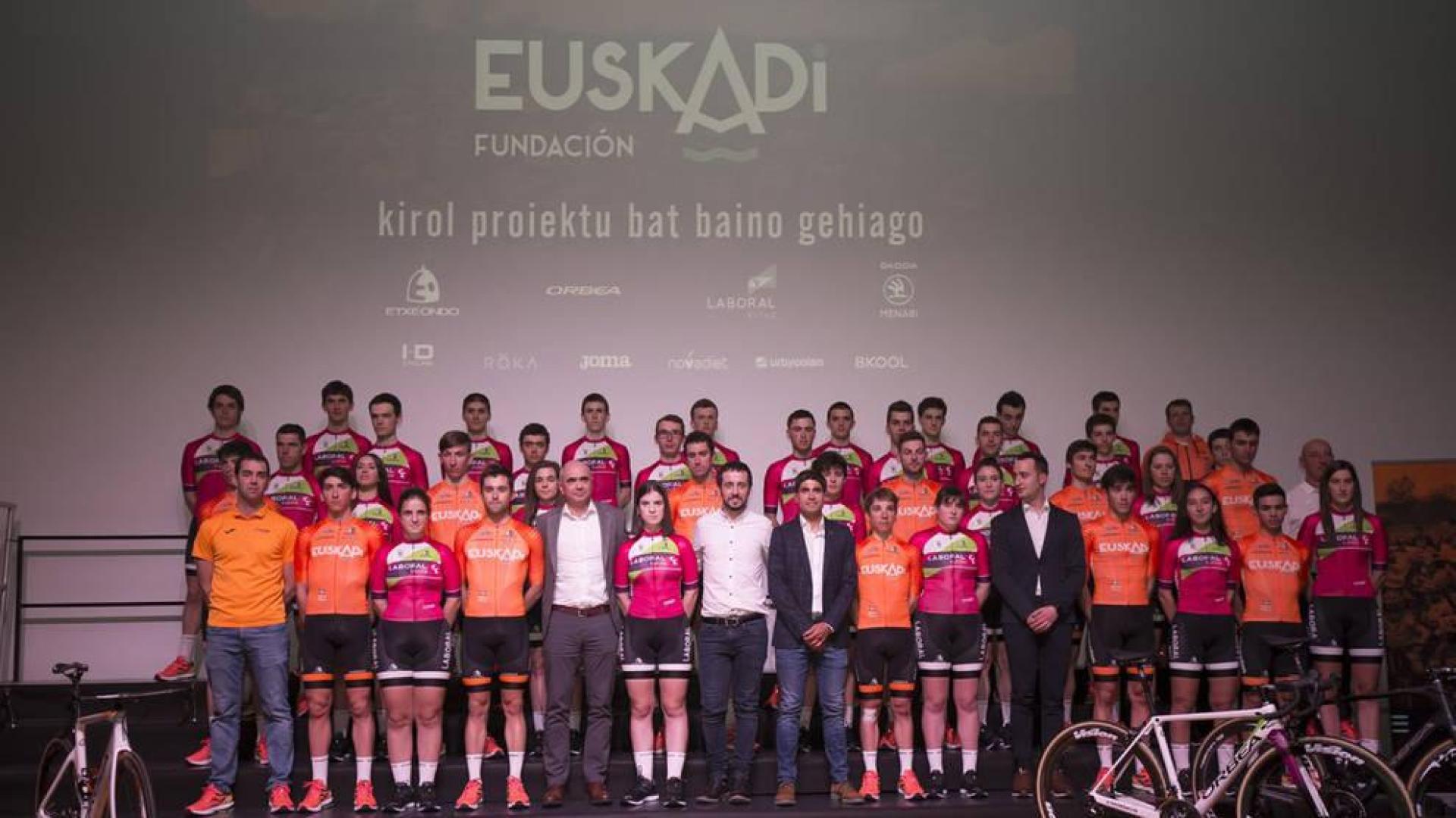 Tres navarros, con la Fundación Euskadi 2019