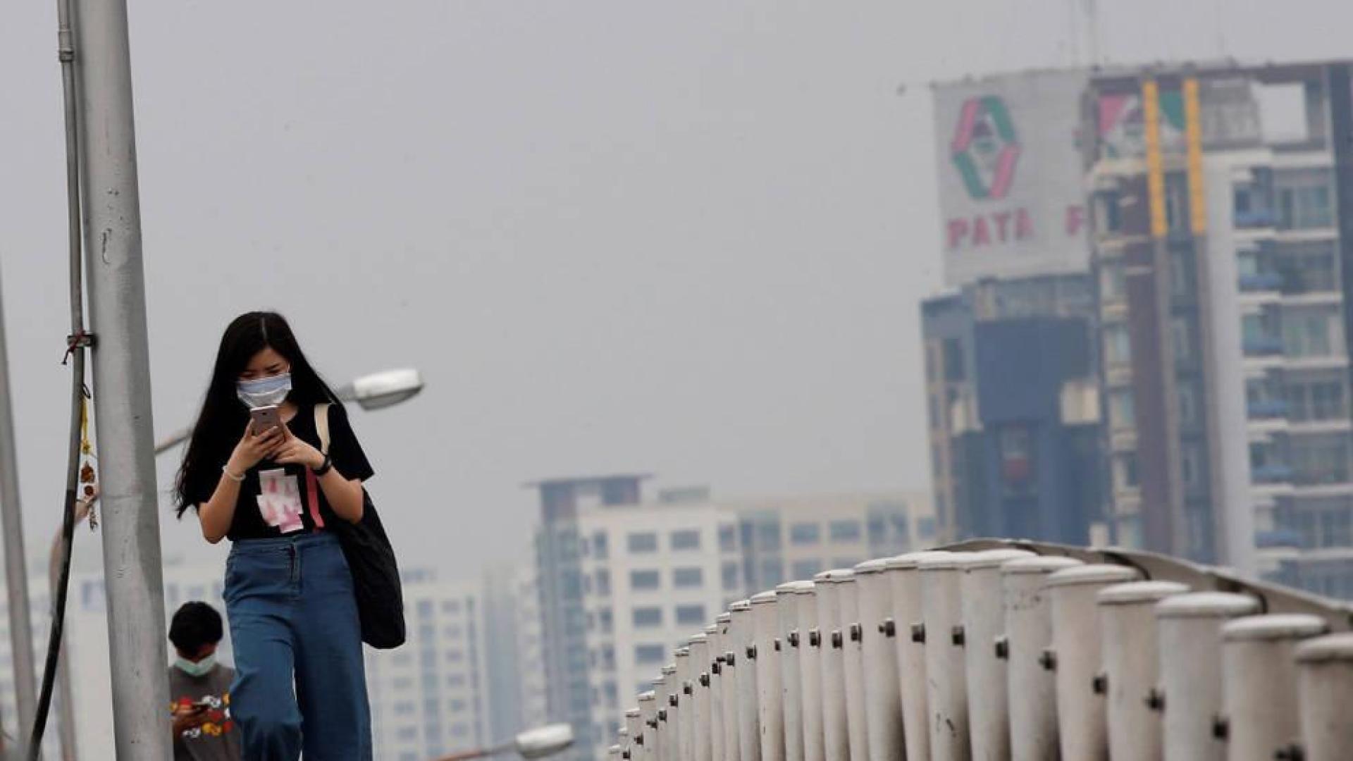 La lluvia artificial ayuda a mejorar ligeramente la contaminación en Bangkok